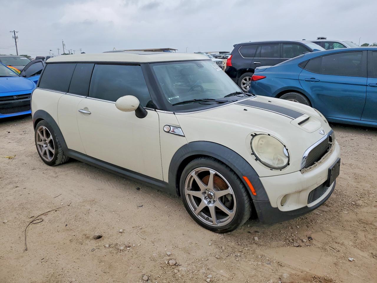 2009 Mini Cooper S Clubman Бежевый vin: WMWMM33539TP90336
