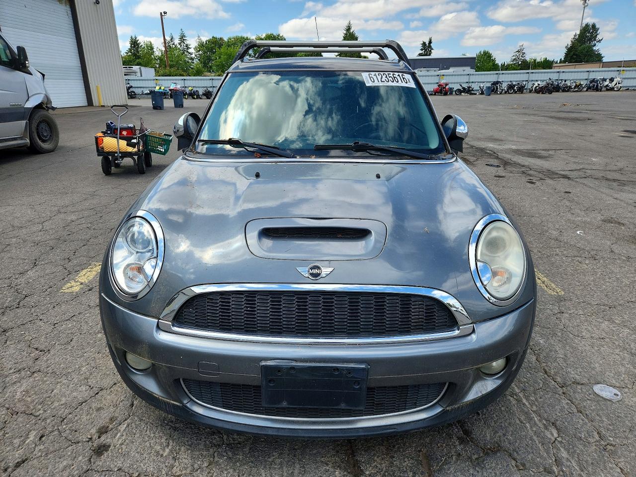 2009 Mini Cooper S Clubman Серый vin: WMWMM33559TP91813