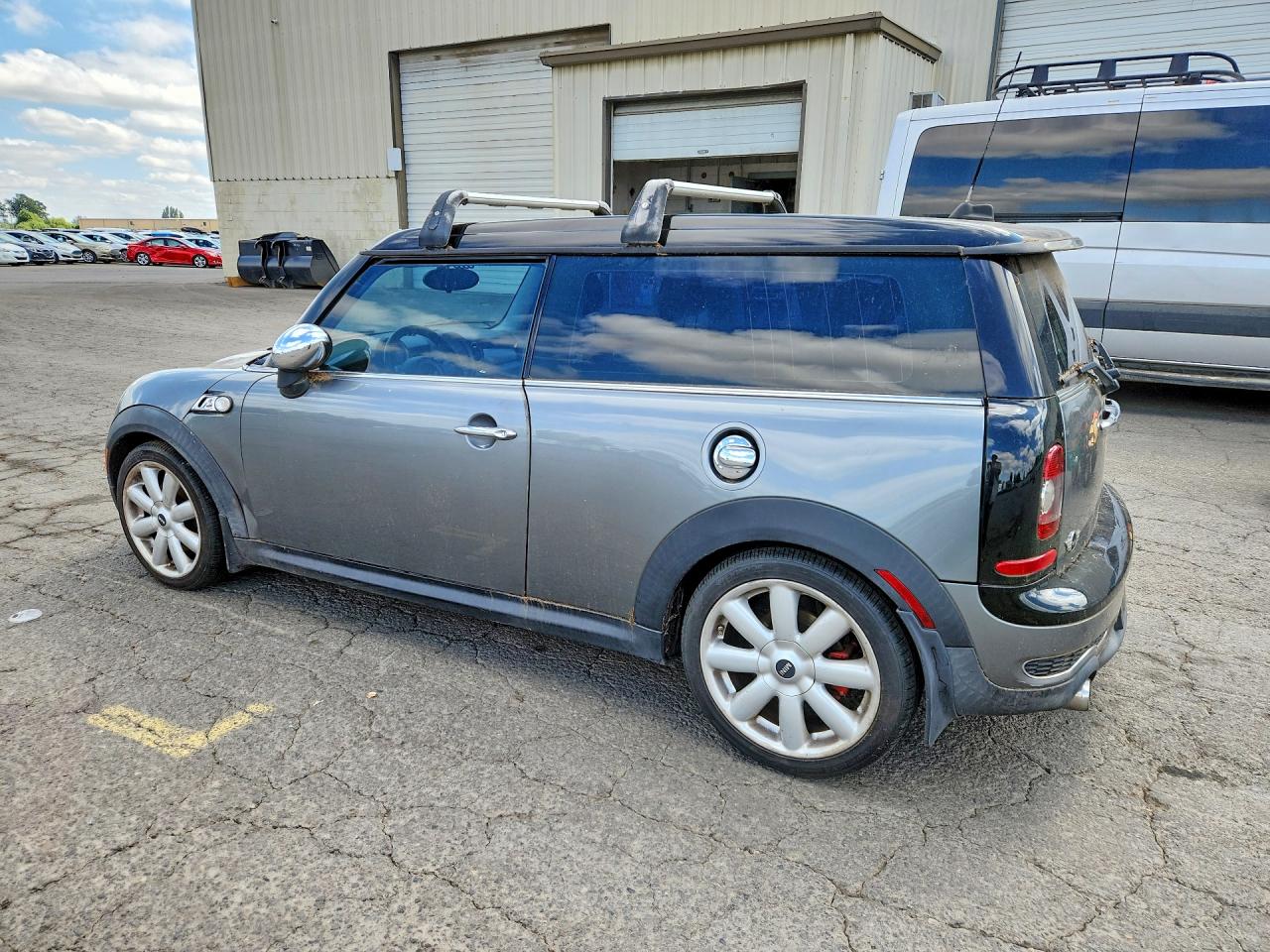 2009 Mini Cooper S Clubman Серый vin: WMWMM33559TP91813
