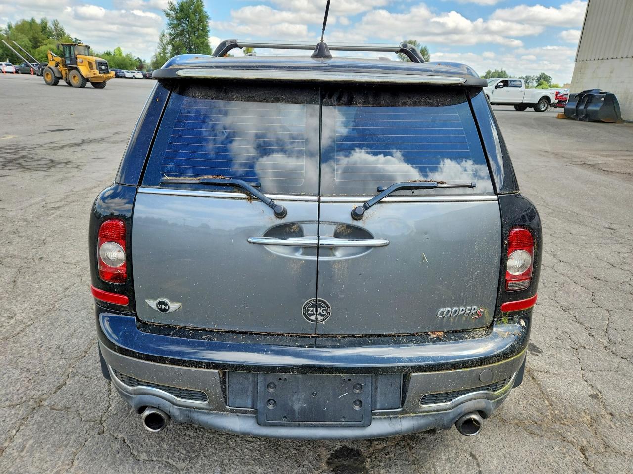 2009 Mini Cooper S Clubman Серый vin: WMWMM33559TP91813