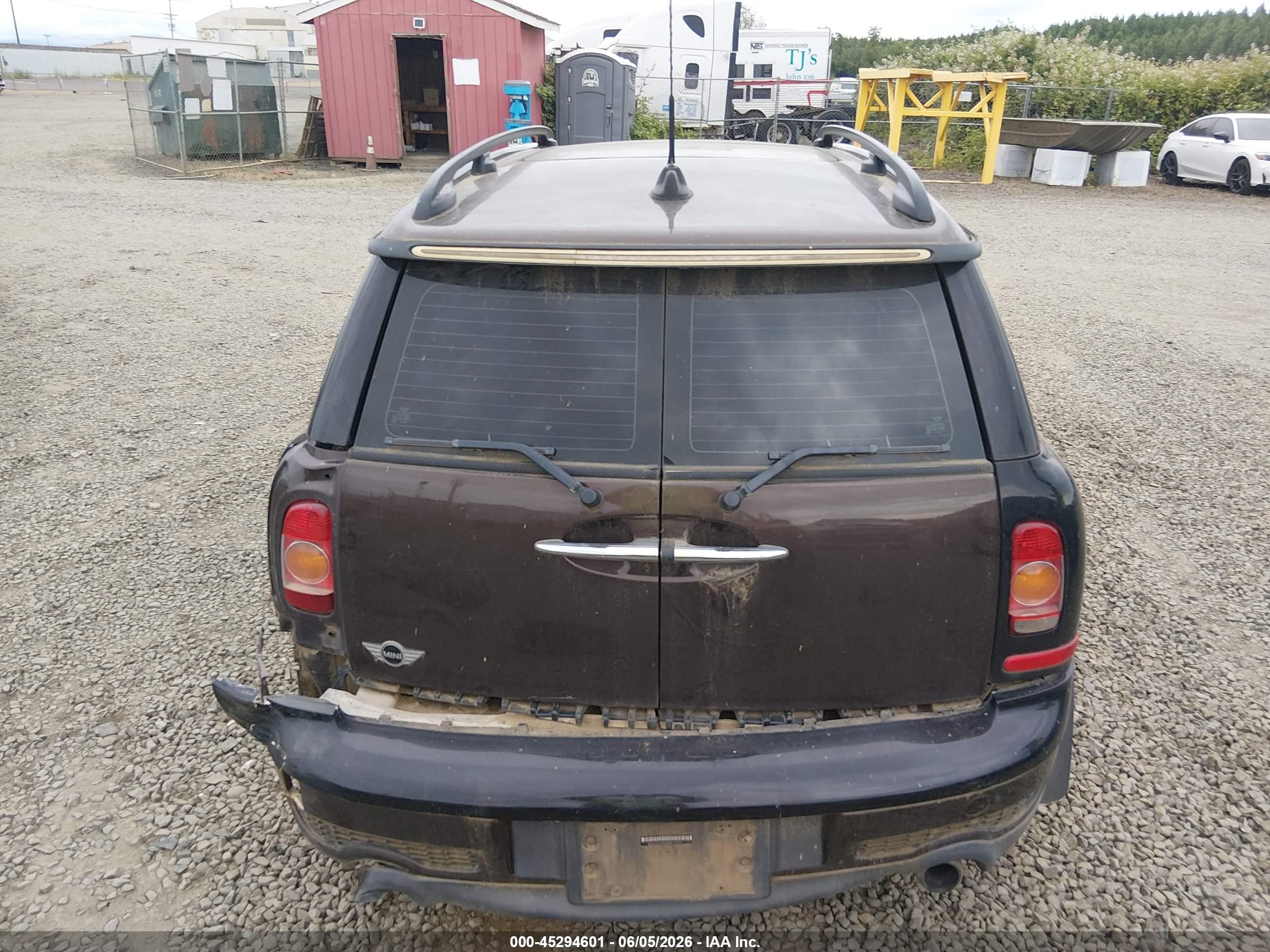 2009 Mini Cooper S Clubman Brown vin: WMWMM33569TP72378