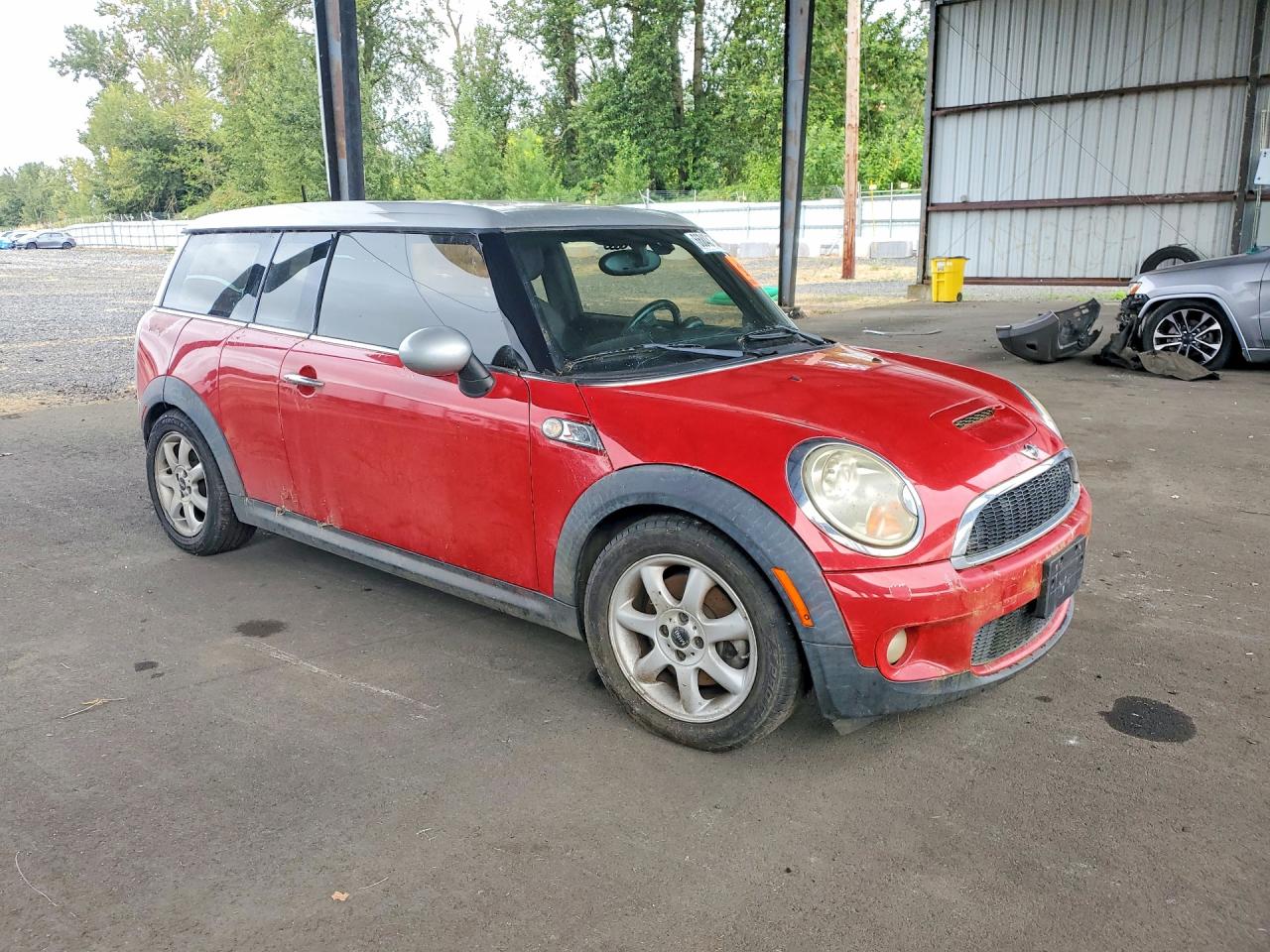 2009 Mini Cooper S Clubman Красный vin: WMWMM33569TP74664