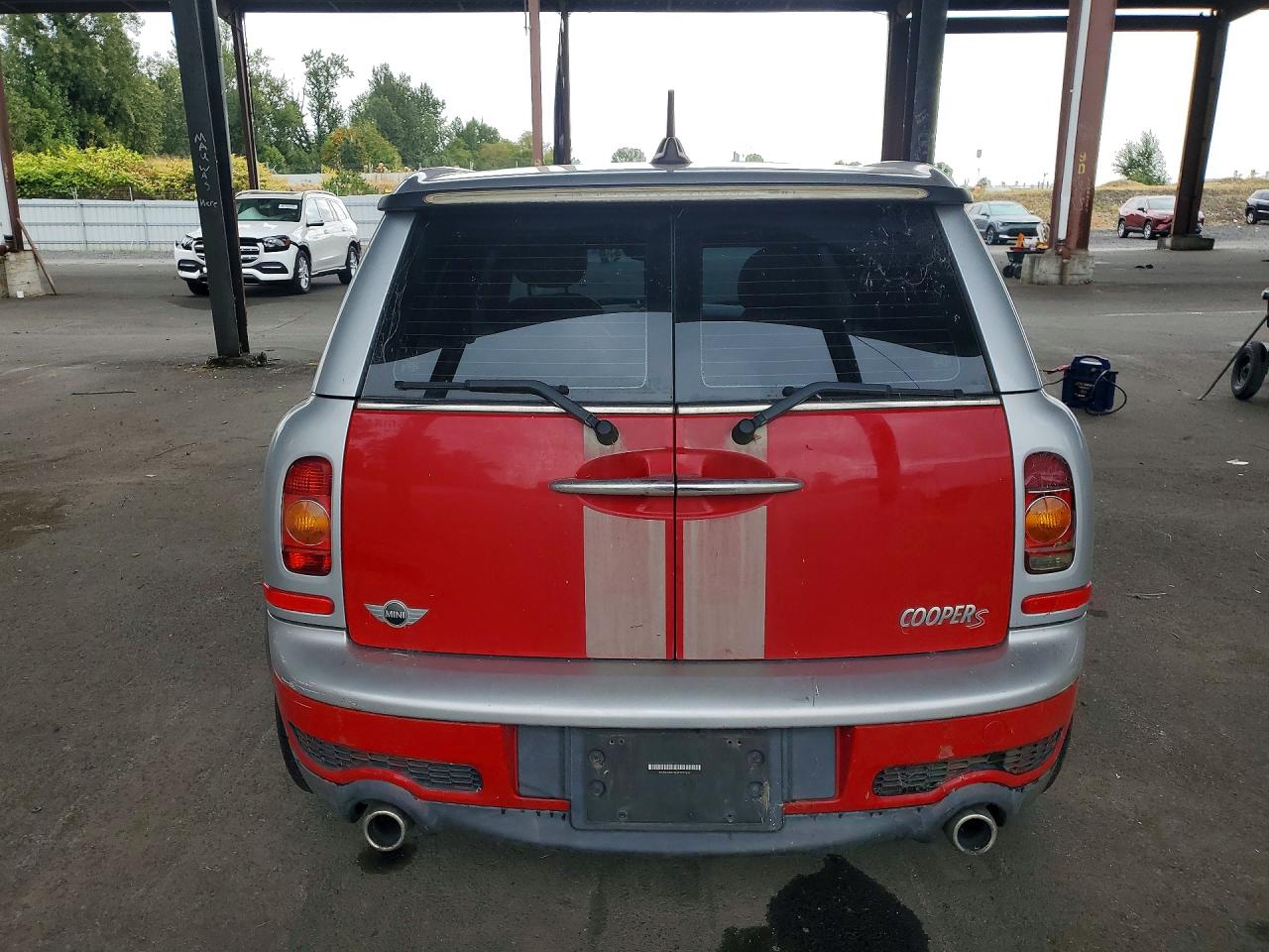 2009 Mini Cooper S Clubman Красный vin: WMWMM33569TP74664