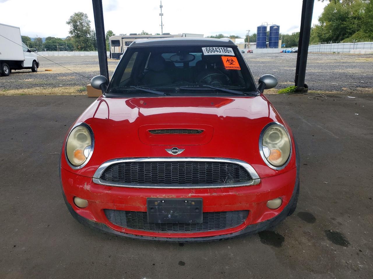 2009 Mini Cooper S Clubman Красный vin: WMWMM33569TP74664