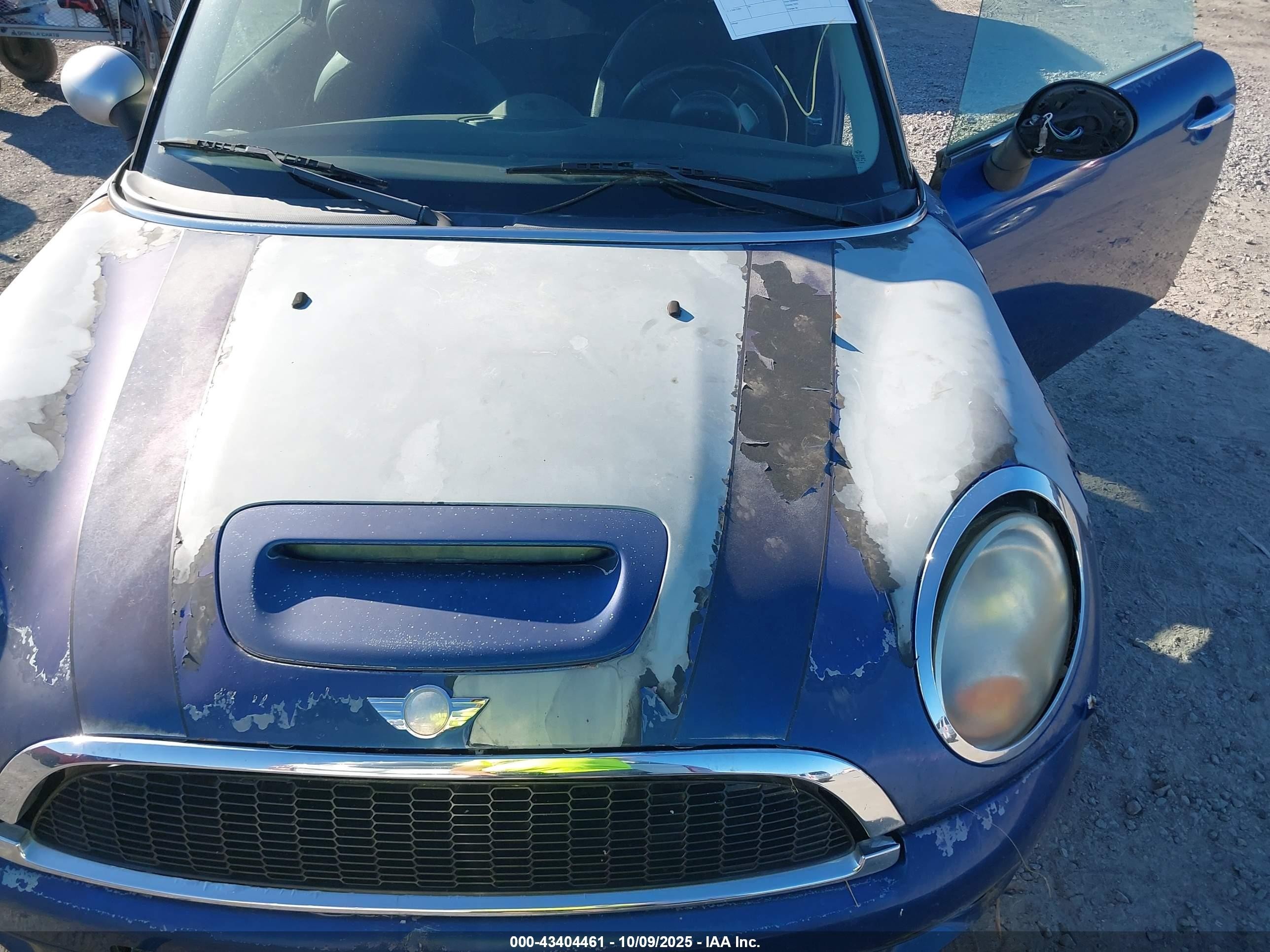 2008 Mini Cooper S Clubman   Blue vin: WMWMM33578TP88880