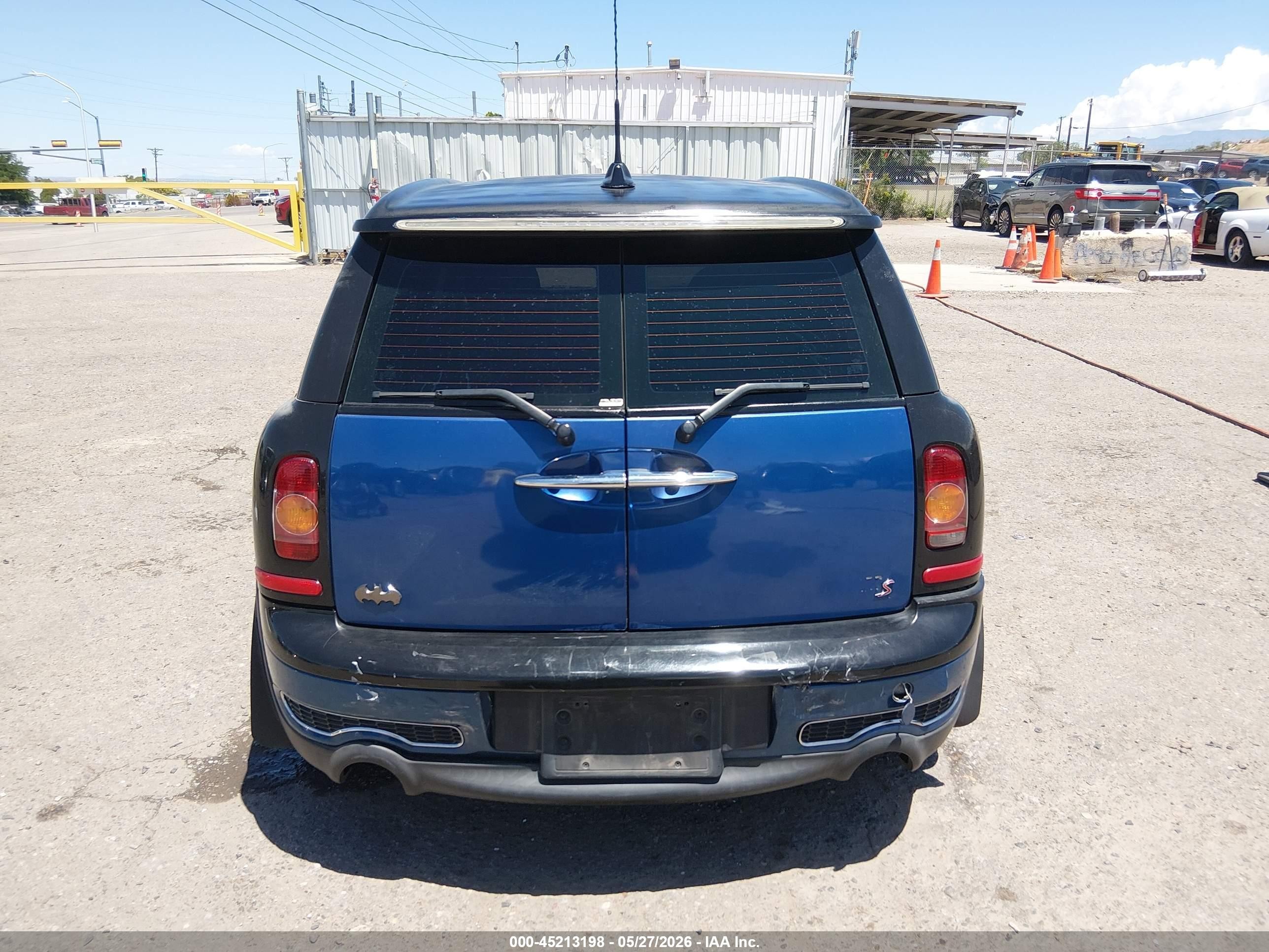 2008 Mini Cooper S Clubman   Синий vin: WMWMM33588TP70887