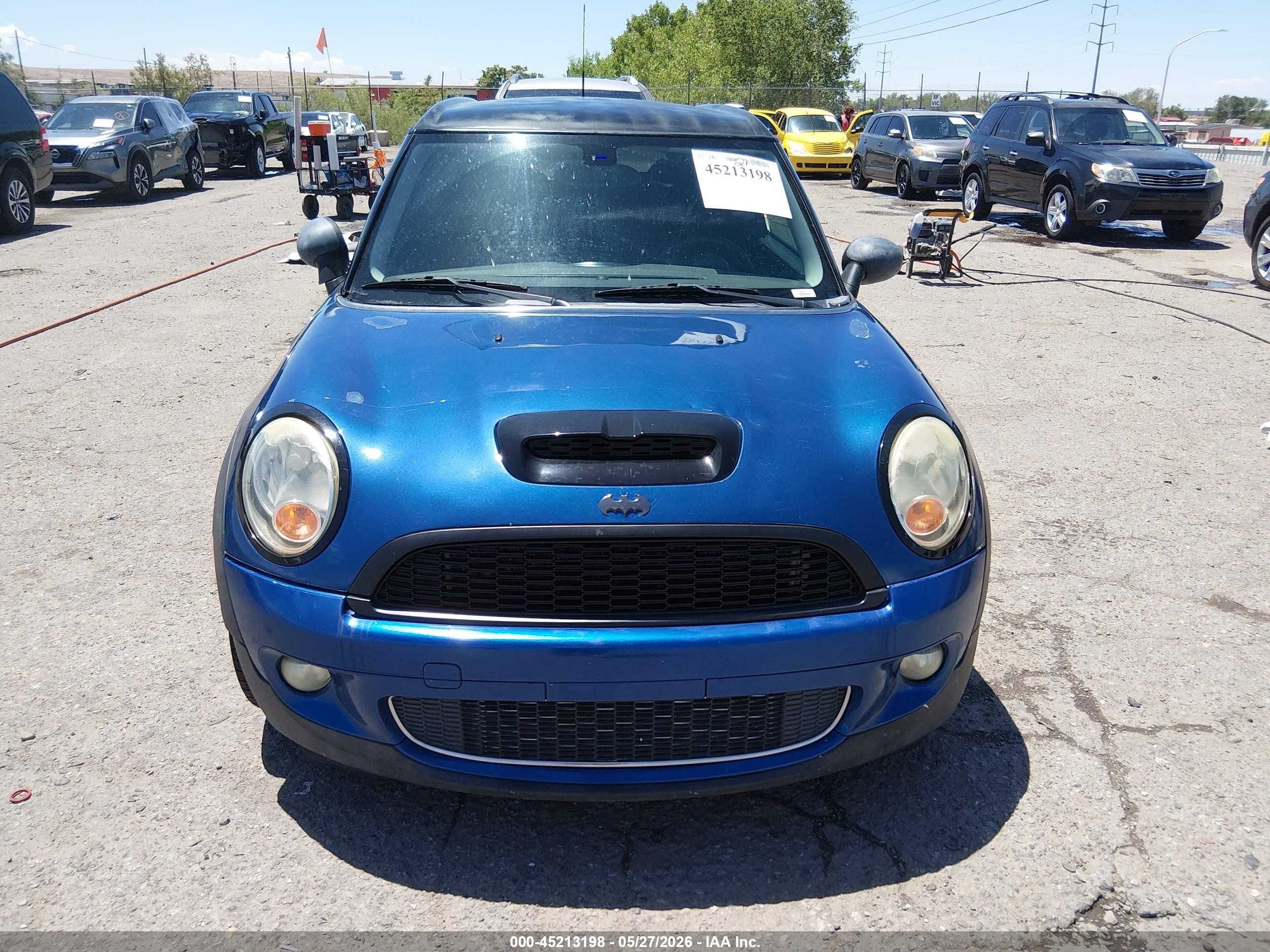 2008 Mini Cooper S Clubman   Синий vin: WMWMM33588TP70887