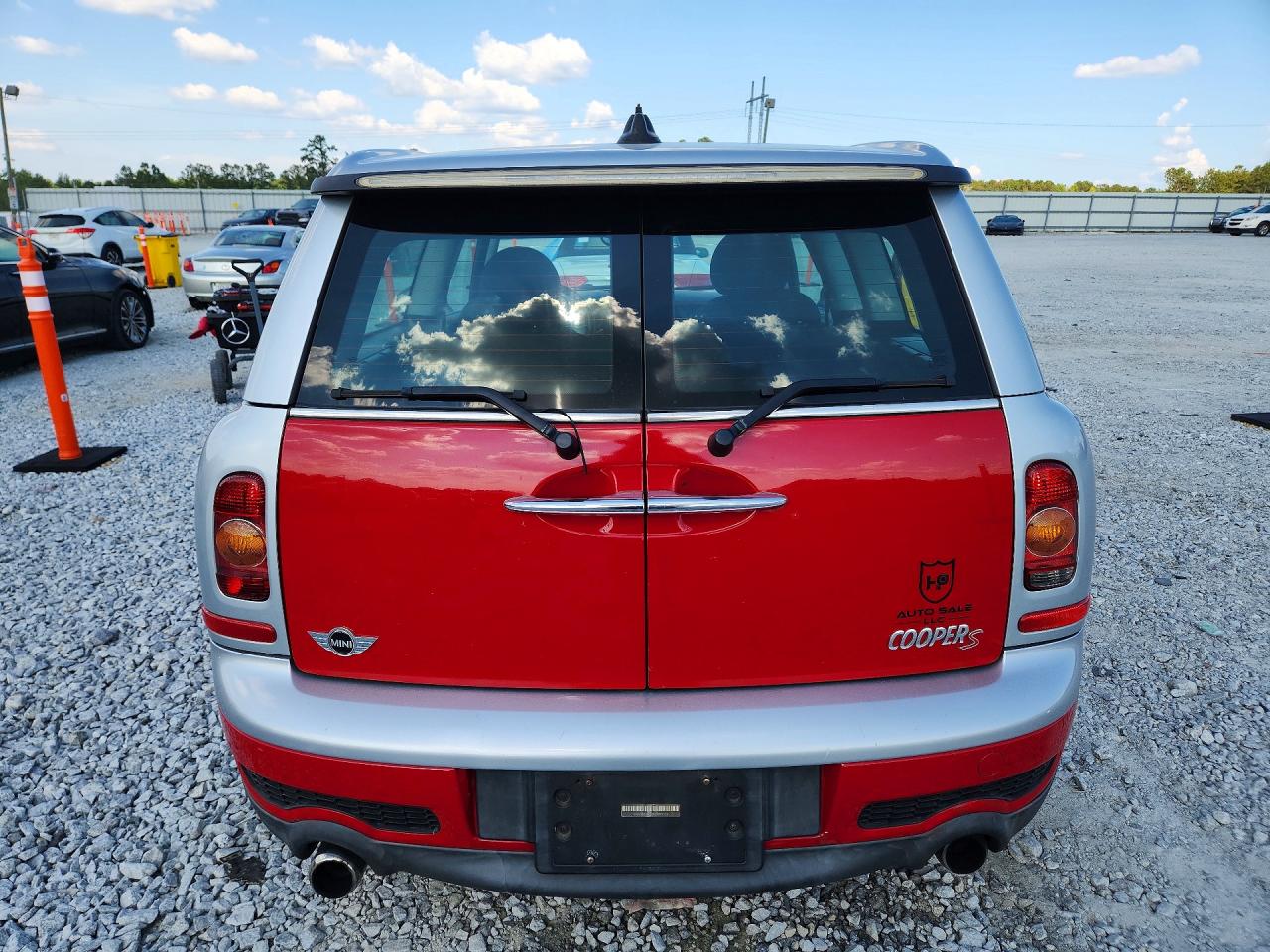 2009 Mini Cooper S Clubman Red vin: WMWMM33589TP90204