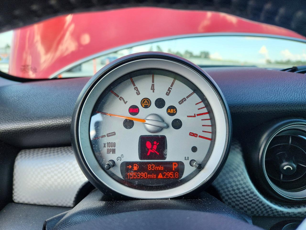 2009 Mini Cooper S Clubman Red vin: WMWMM33589TP90204
