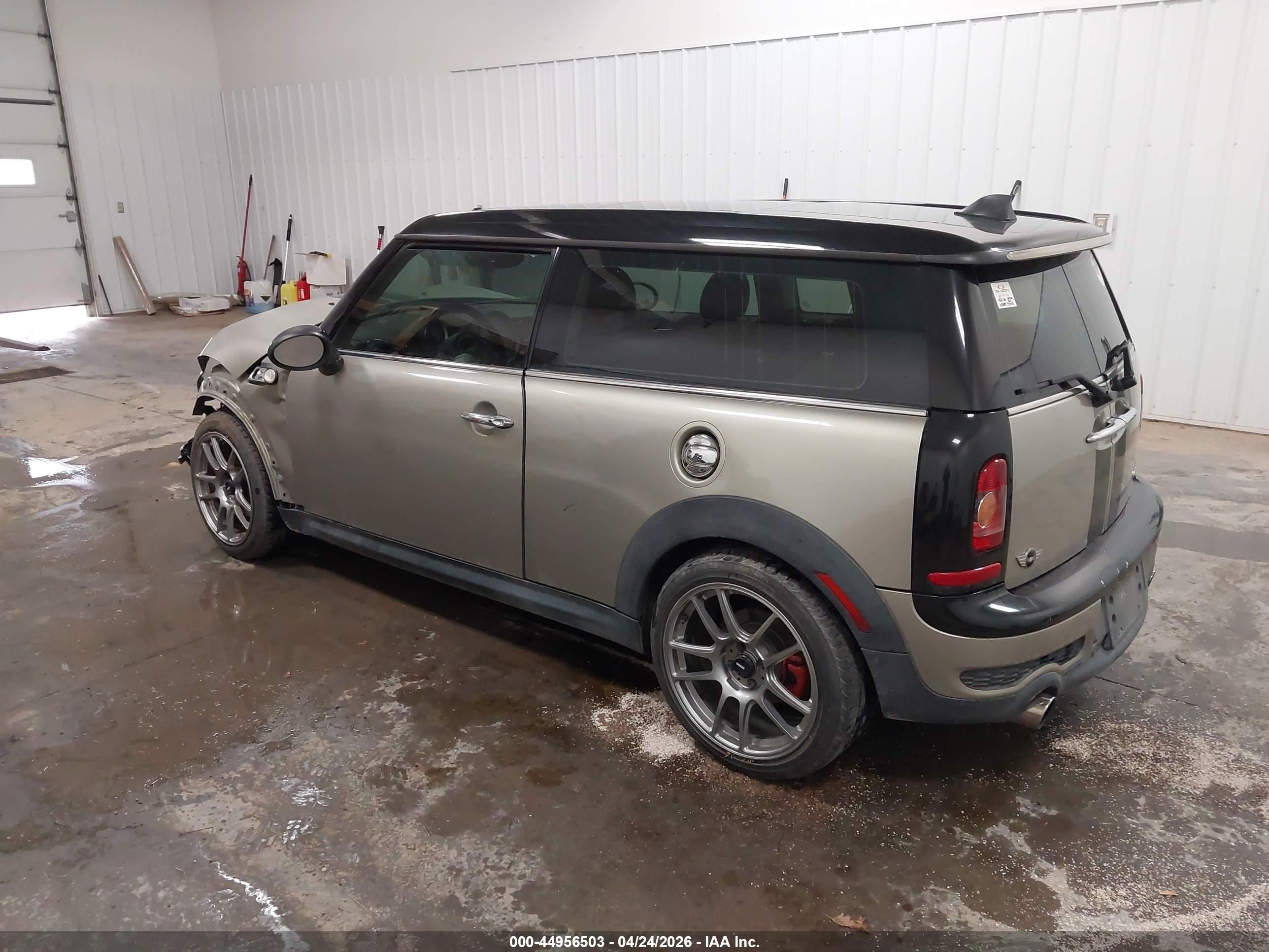 2008 Mini Cooper S Clubman   Champagne vin: WMWMM33598TP71143