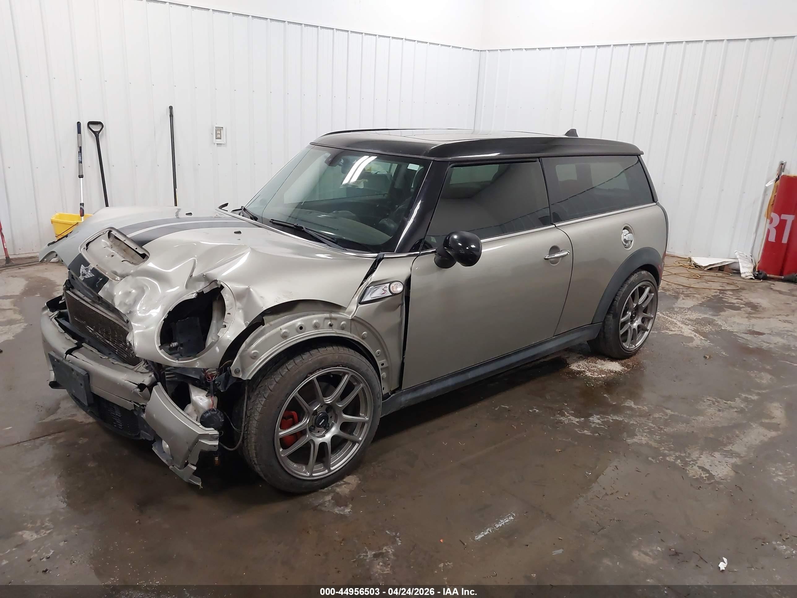 2008 Mini Cooper S Clubman   Champagne vin: WMWMM33598TP71143