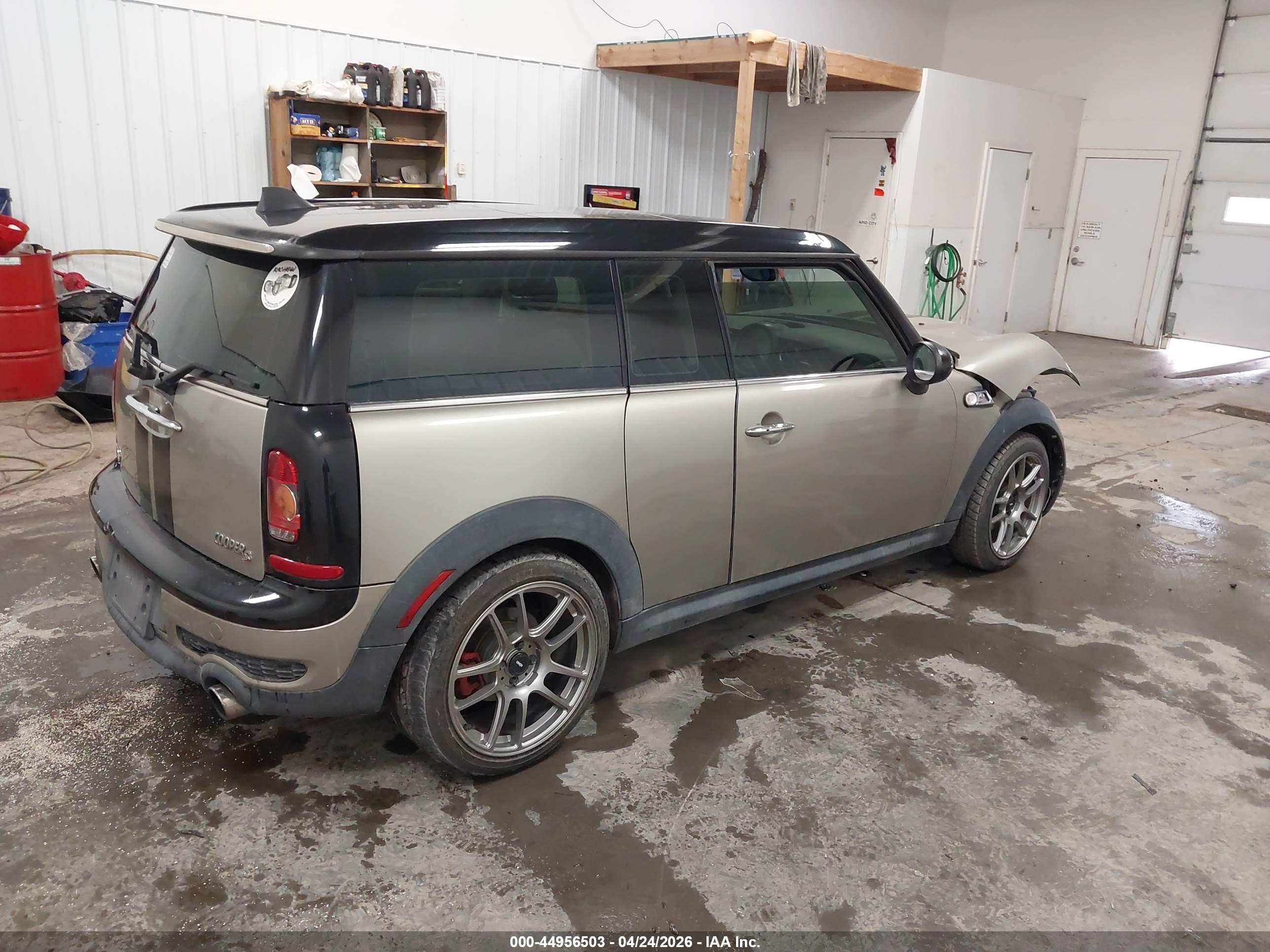 2008 Mini Cooper S Clubman   Champagne vin: WMWMM33598TP71143