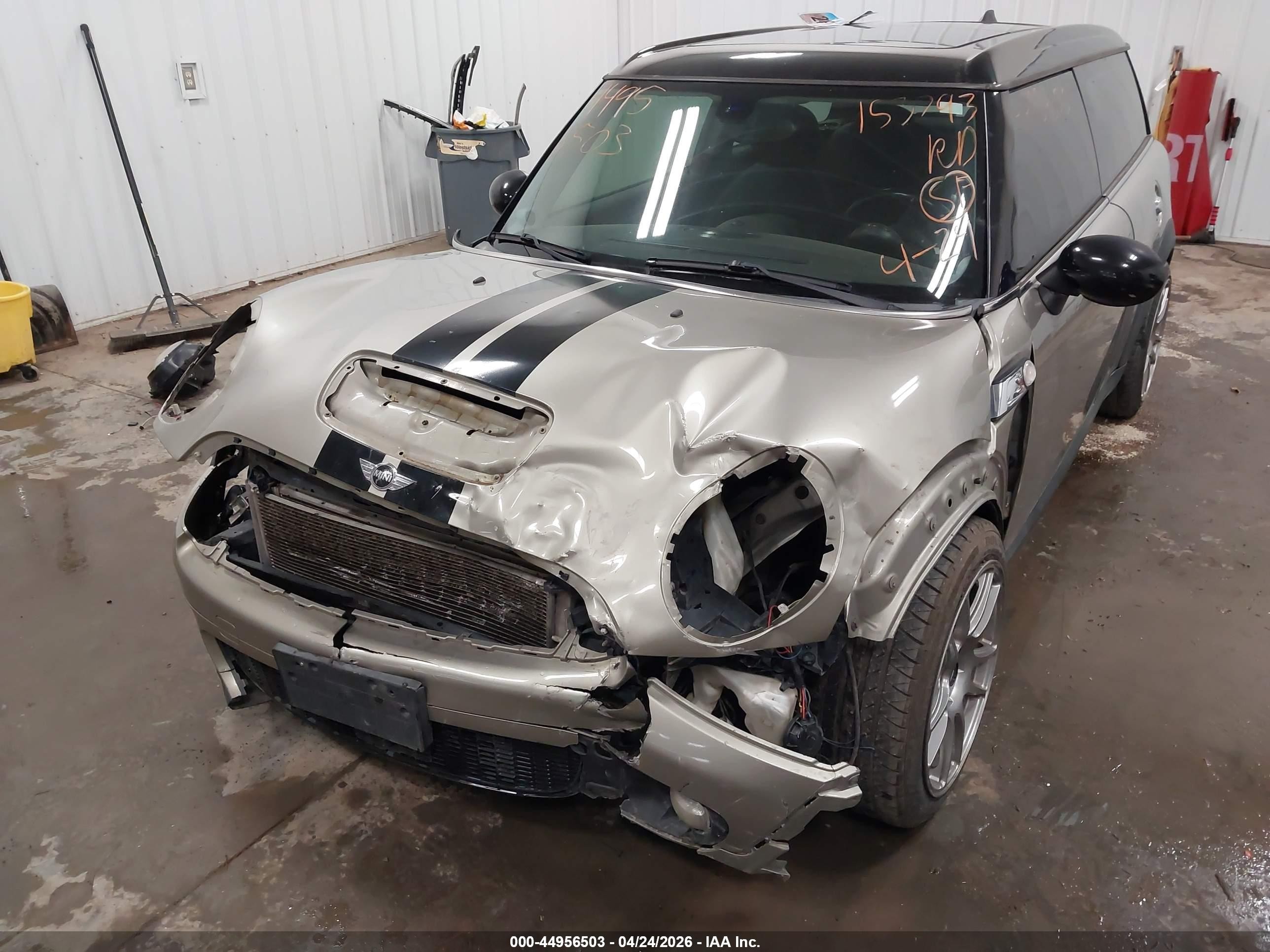 2008 Mini Cooper S Clubman   Champagne vin: WMWMM33598TP71143