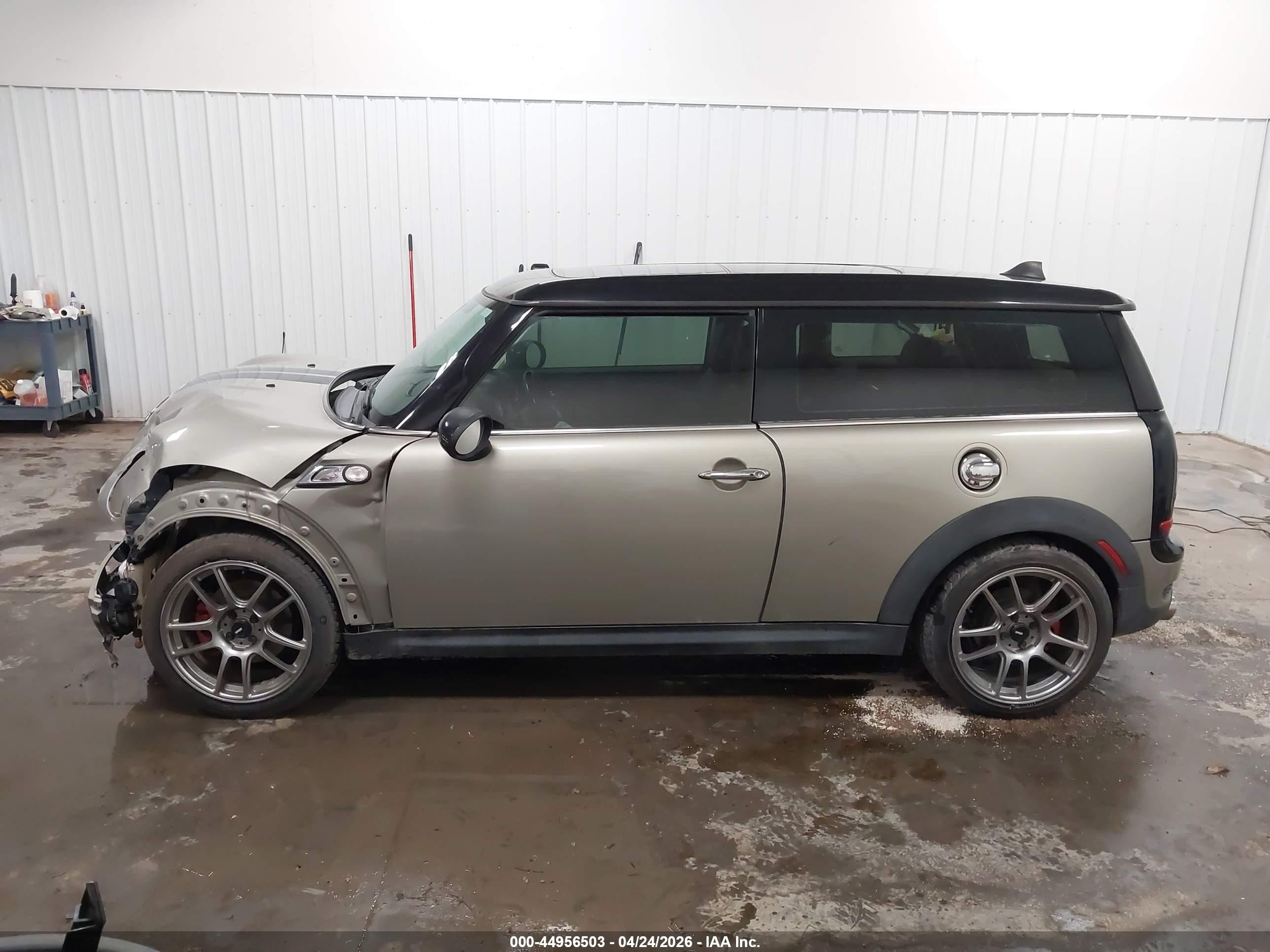 2008 Mini Cooper S Clubman   Champagne vin: WMWMM33598TP71143