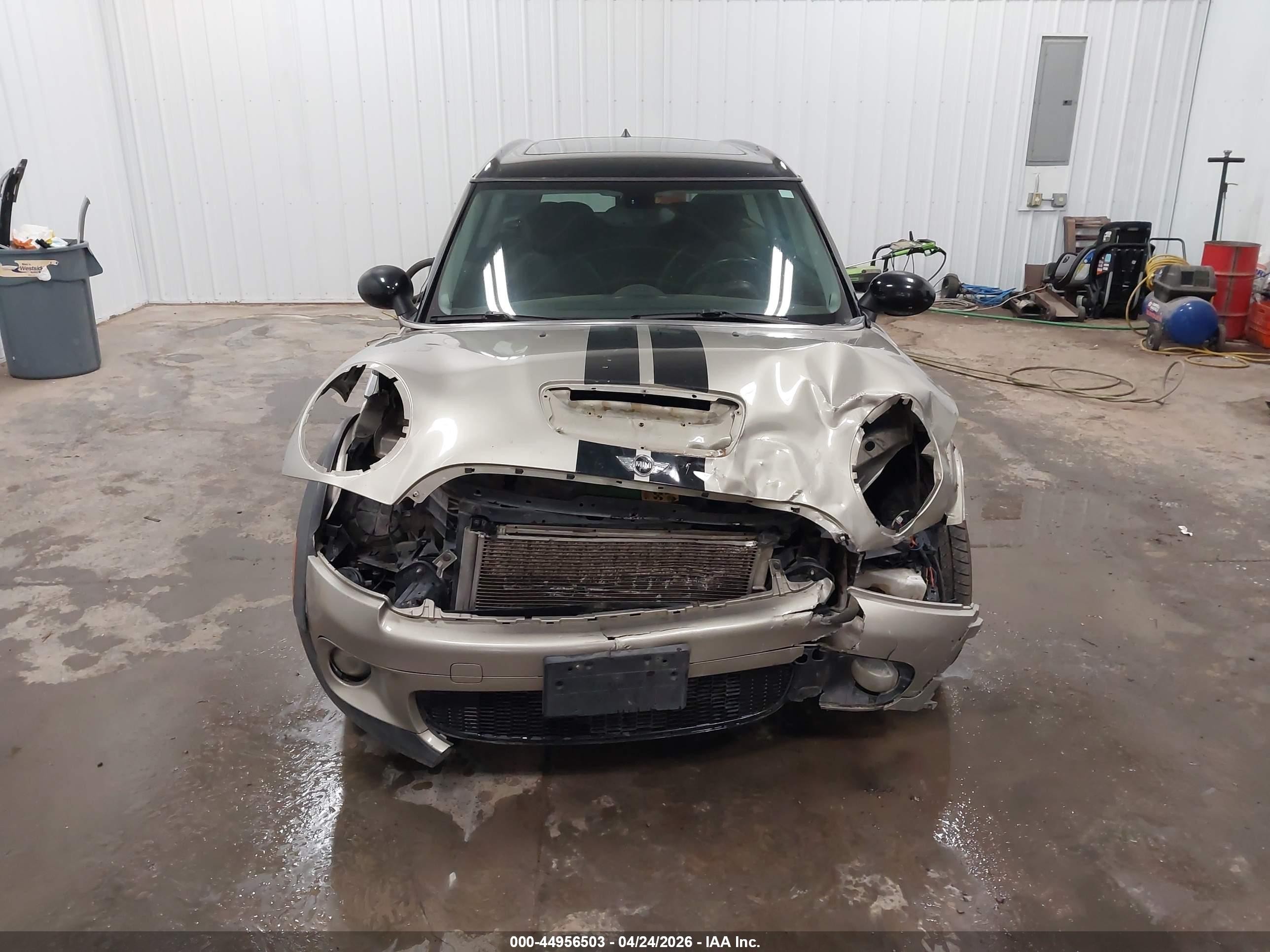 2008 Mini Cooper S Clubman   Champagne vin: WMWMM33598TP71143