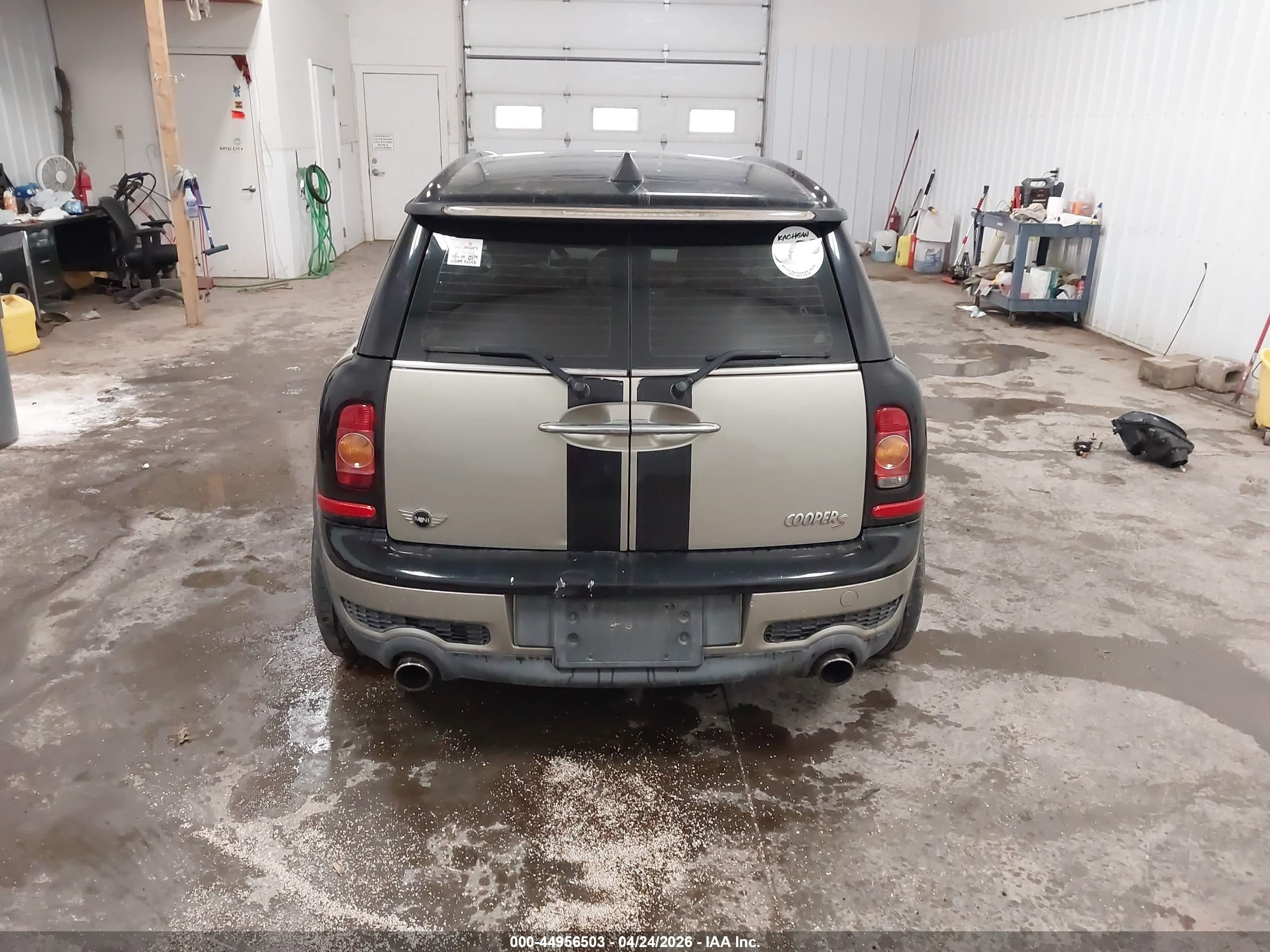 2008 Mini Cooper S Clubman   Champagne vin: WMWMM33598TP71143
