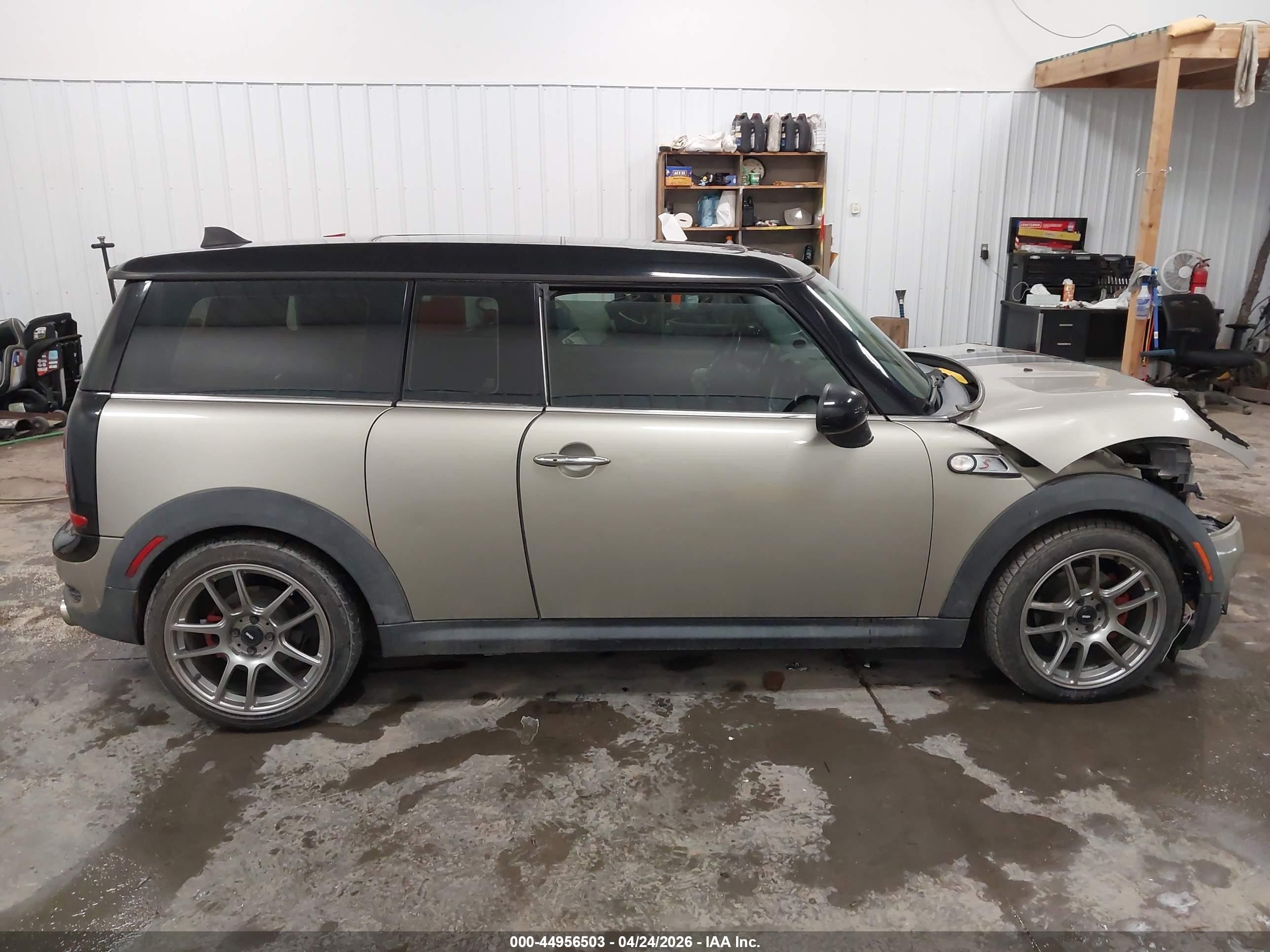 2008 Mini Cooper S Clubman   Champagne vin: WMWMM33598TP71143