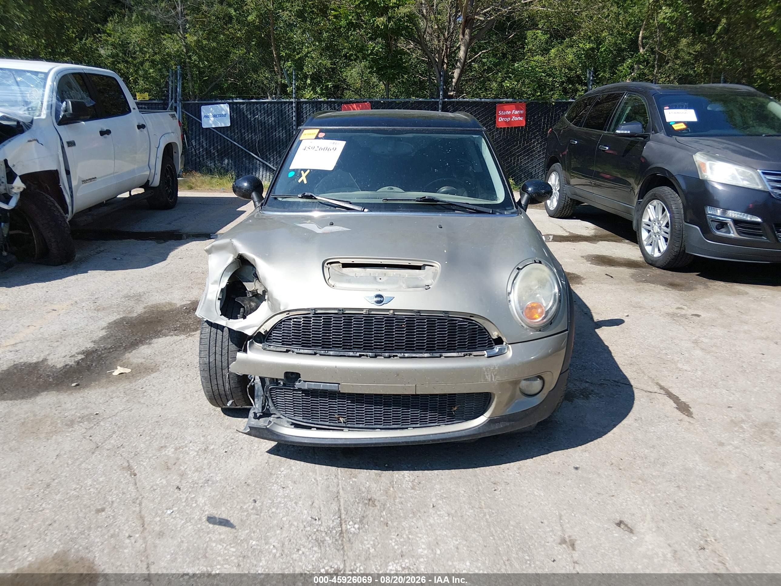 2009 Mini Cooper S Clubman Gold vin: WMWMM33599TP93497