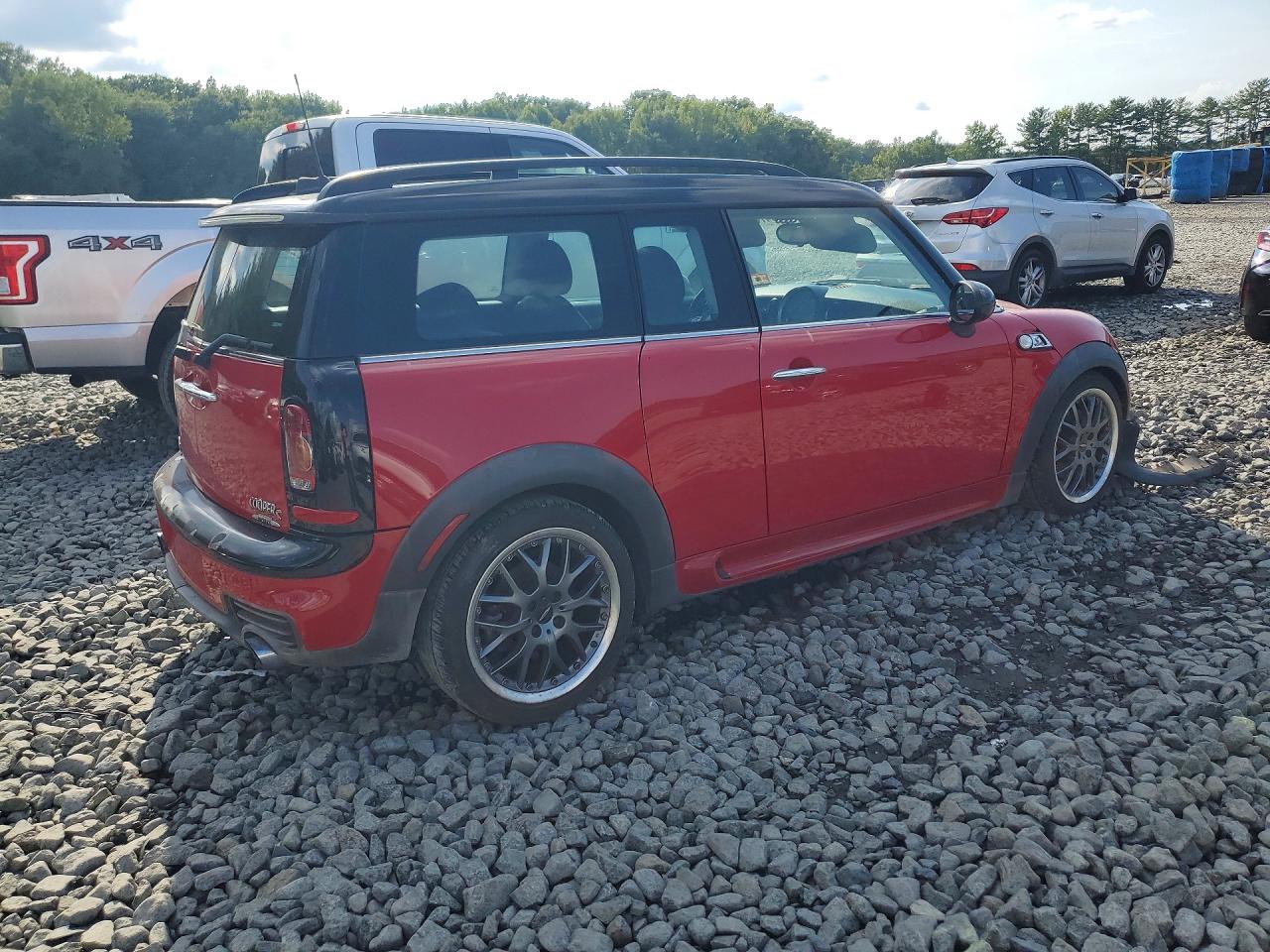 2009 Mini Cooper S Clubman Red vin: WMWMM33599TP93600
