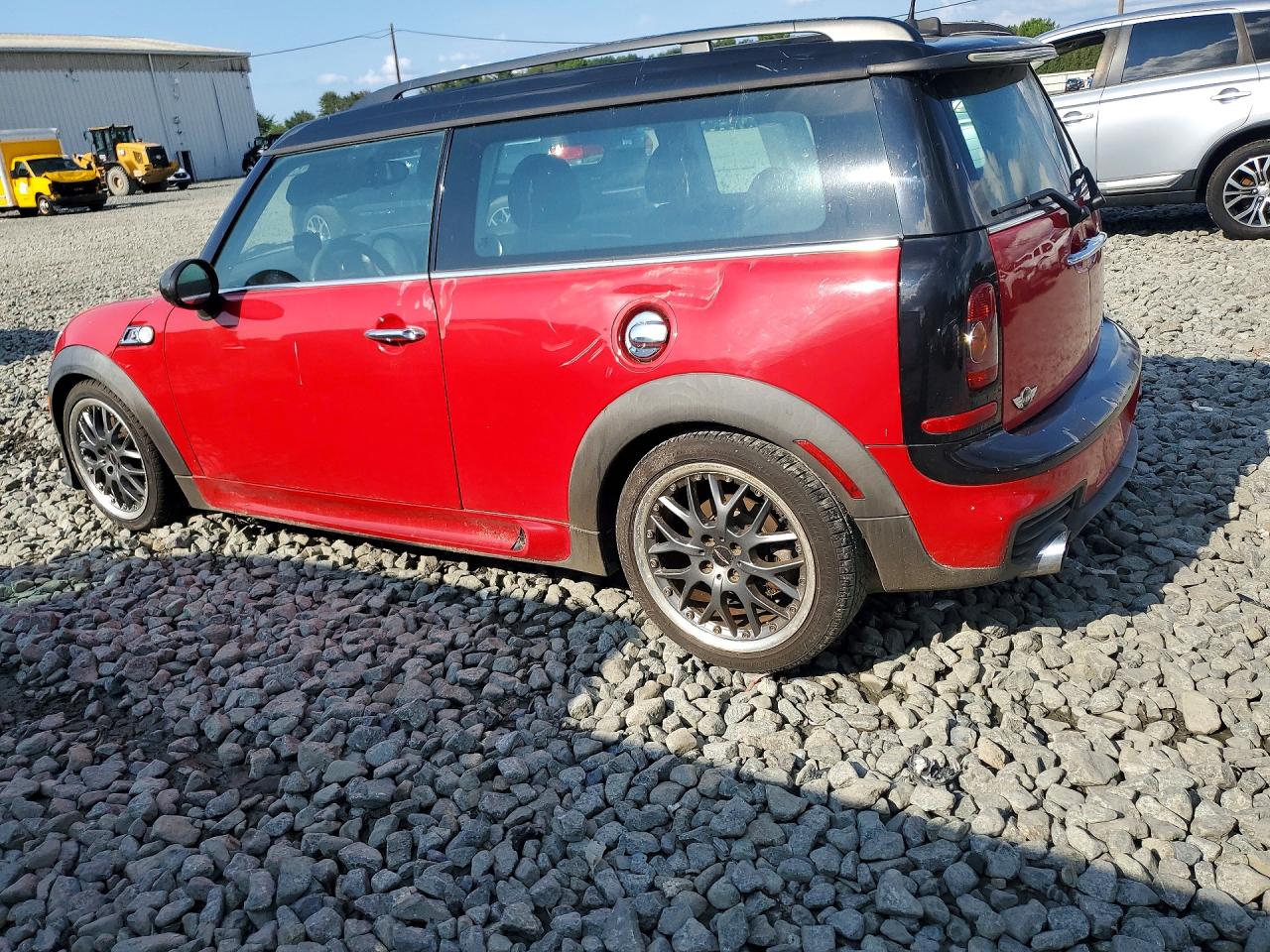 2009 Mini Cooper S Clubman Red vin: WMWMM33599TP93600