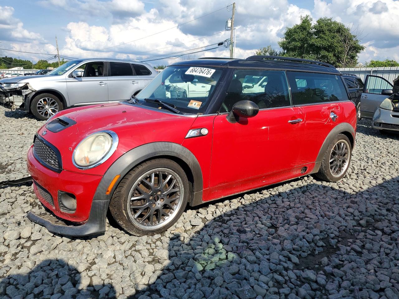 2009 Mini Cooper S Clubman Red vin: WMWMM33599TP93600