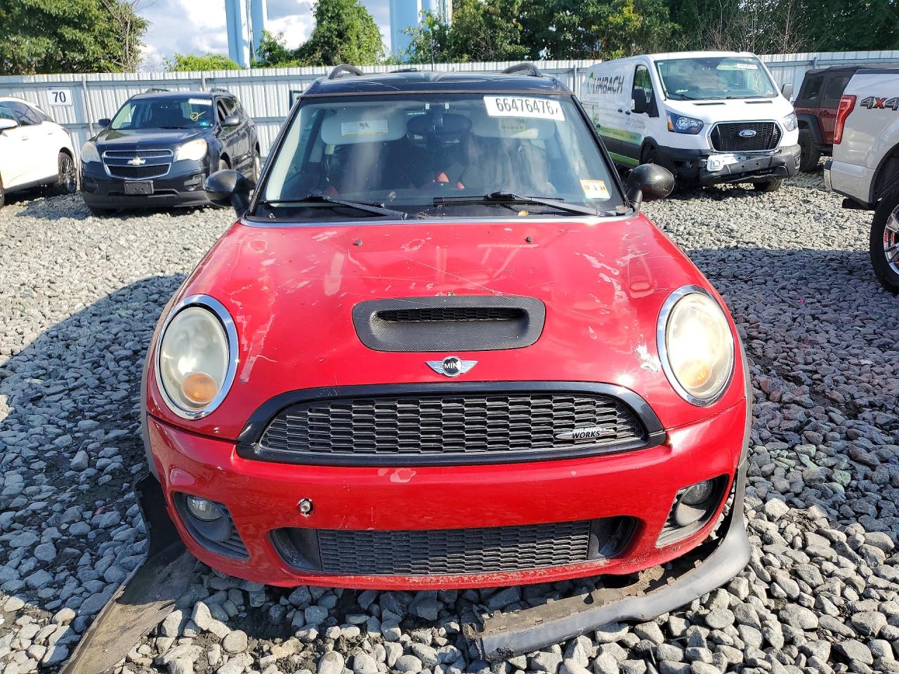 2009 Mini Cooper S Clubman Red vin: WMWMM33599TP93600
