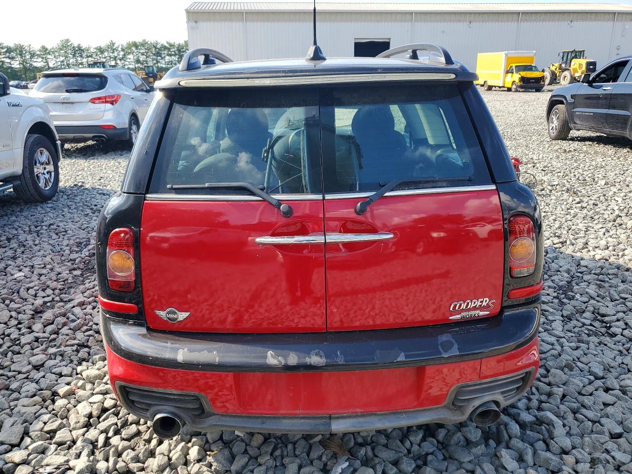 2009 Mini Cooper S Clubman Red vin: WMWMM33599TP93600