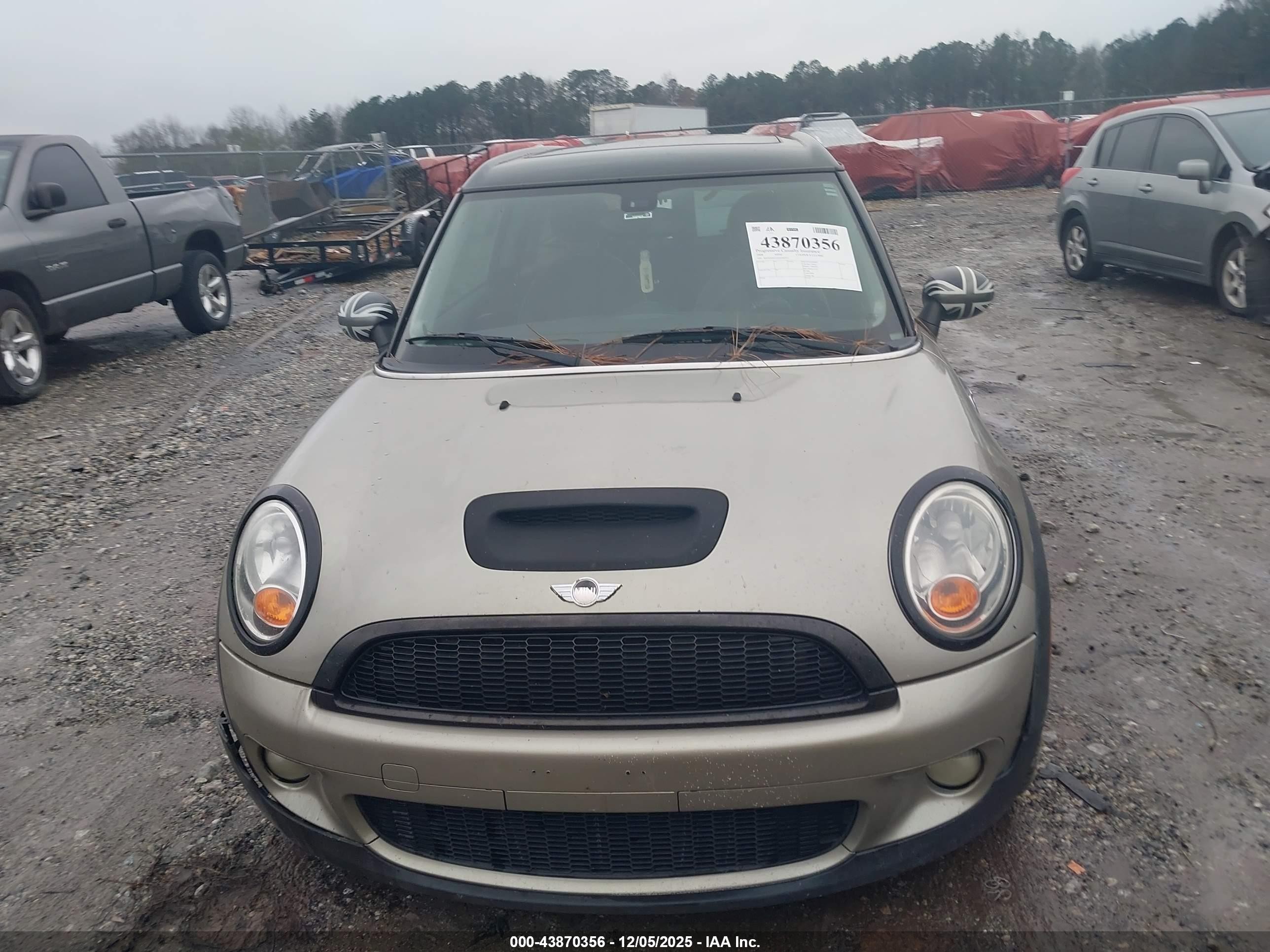 2008 Mini Cooper S Clubman   Champagne vin: WMWMM335X8TP87531