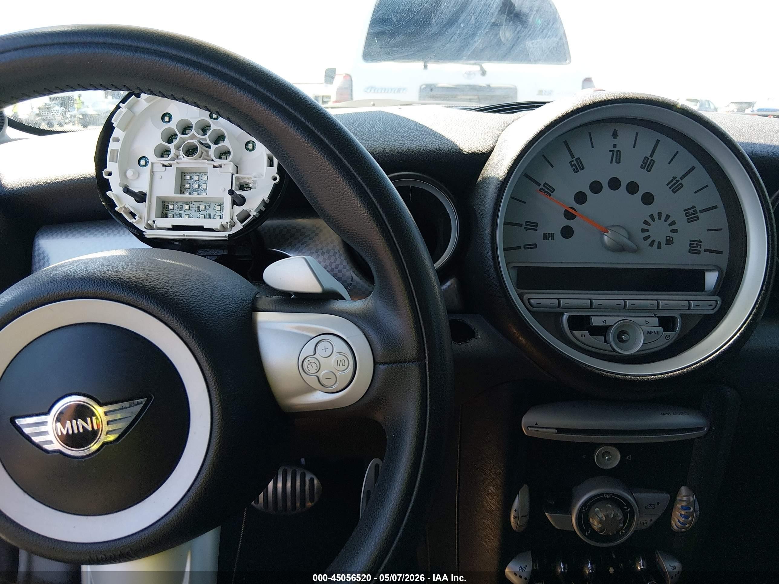2008 Mini Cooper S Clubman   Blue vin: WMWMM335X8TP88632