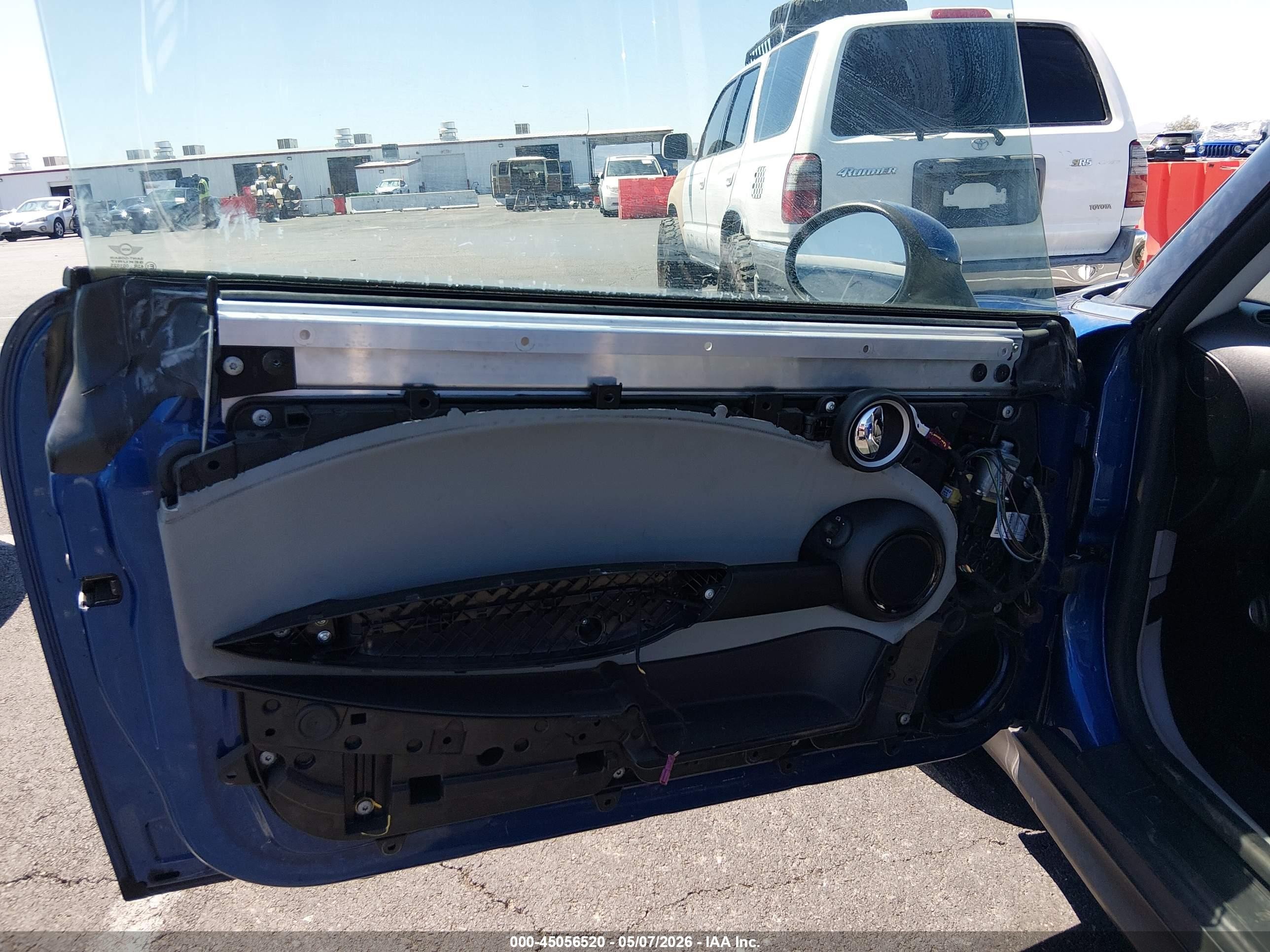 2008 Mini Cooper S Clubman   Blue vin: WMWMM335X8TP88632