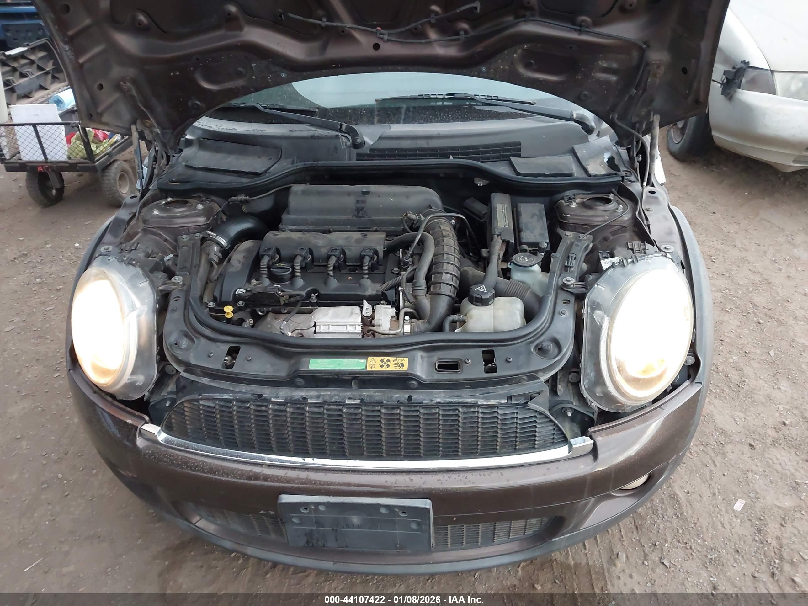 2010 Mini Cooper S Clubman   Brown vin: WMWMM3C51ATZ33126