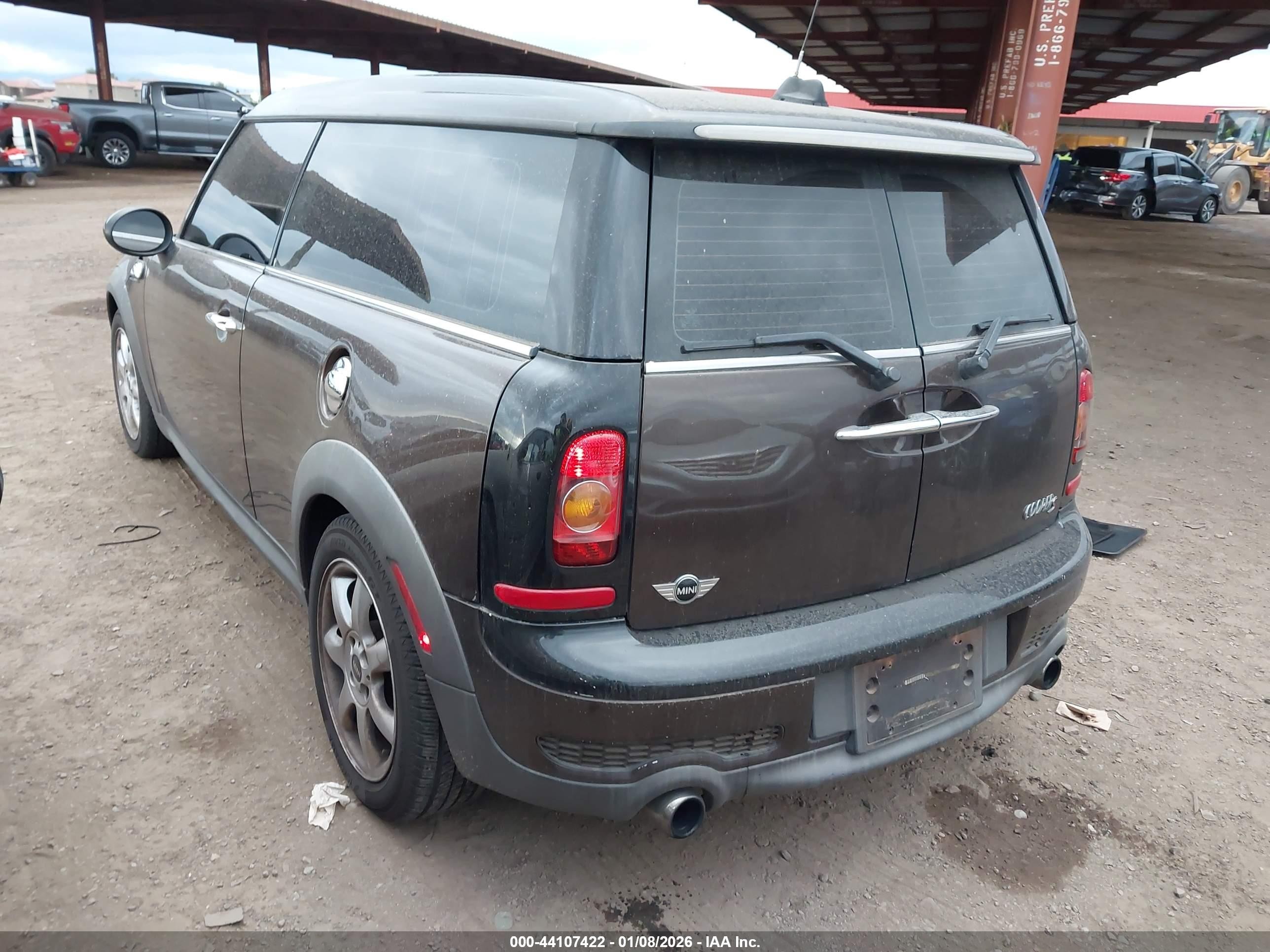 2010 Mini Cooper S Clubman   Brown vin: WMWMM3C51ATZ33126