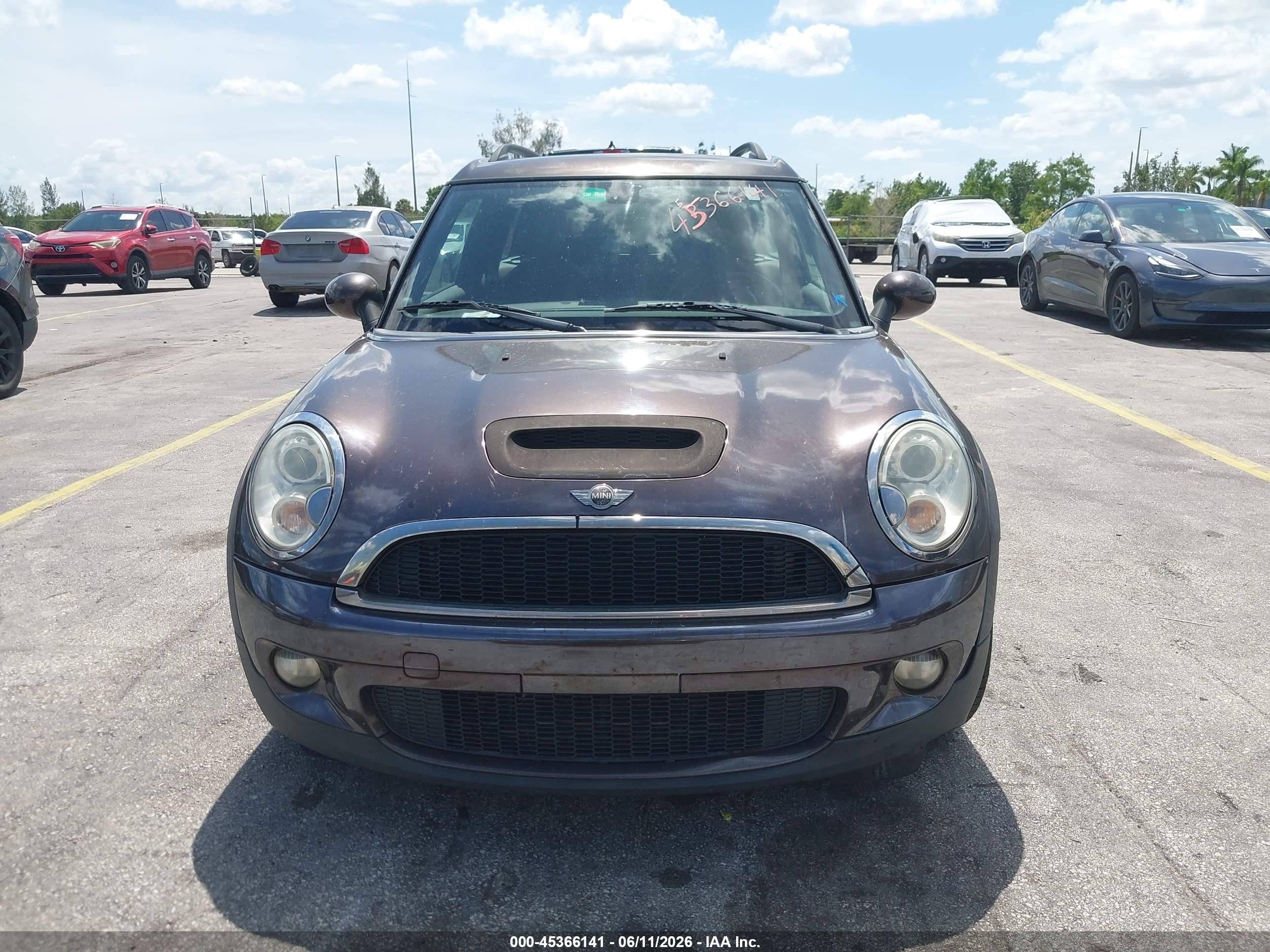 2010 Mini Cooper S Clubman   Brown vin: WMWMM3C52ATZ33216