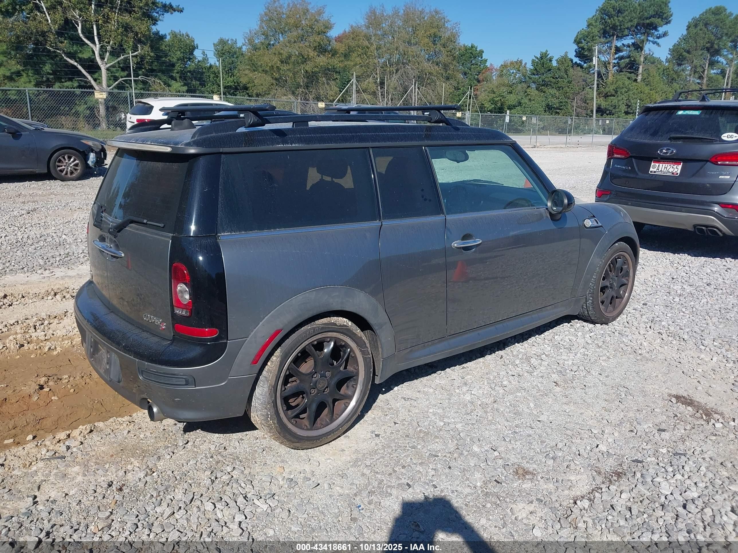2010 Mini Cooper S Clubman   Gray vin: WMWMM3C58ATZ33138
