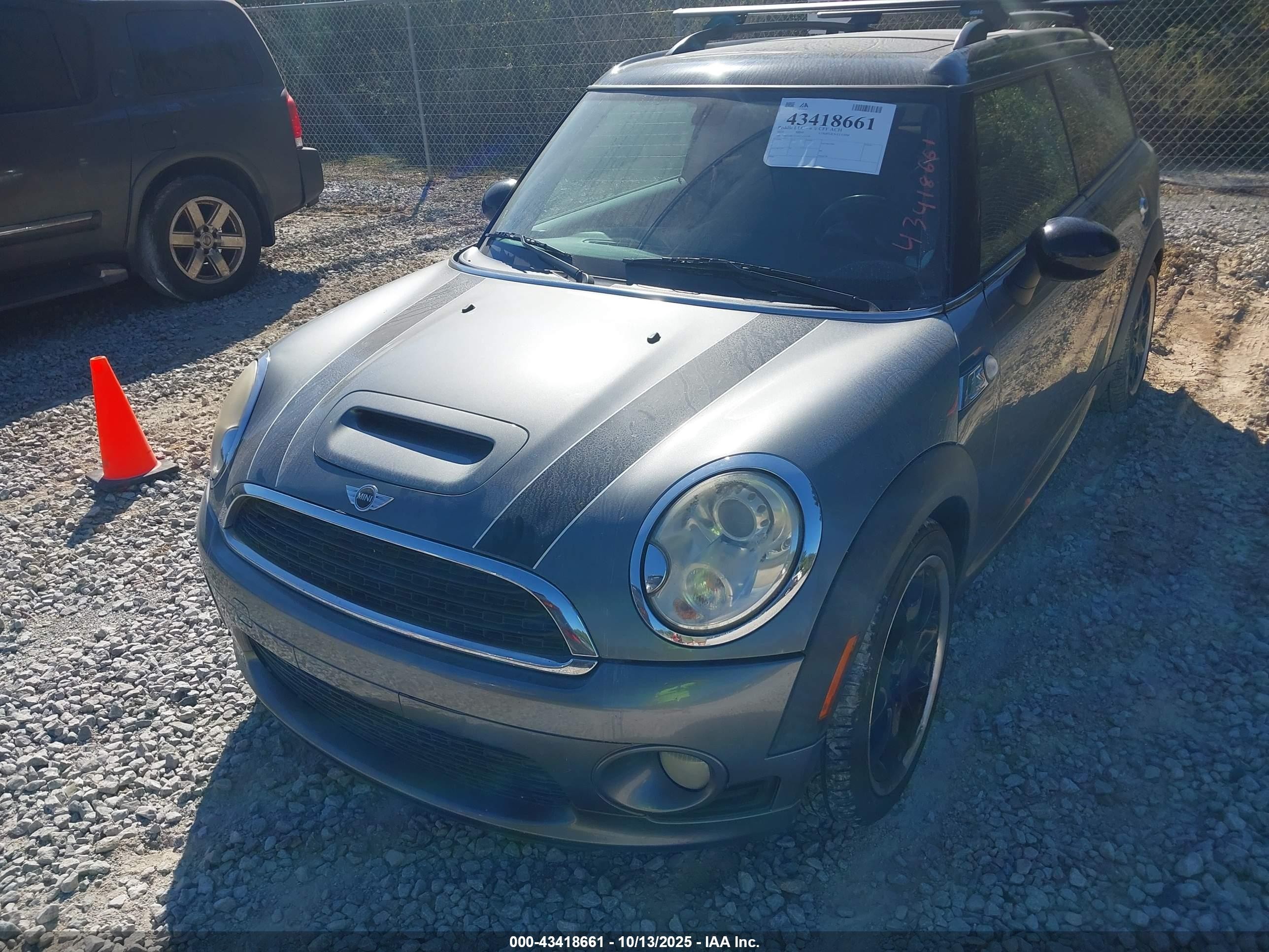 2010 Mini Cooper S Clubman   Gray vin: WMWMM3C58ATZ33138