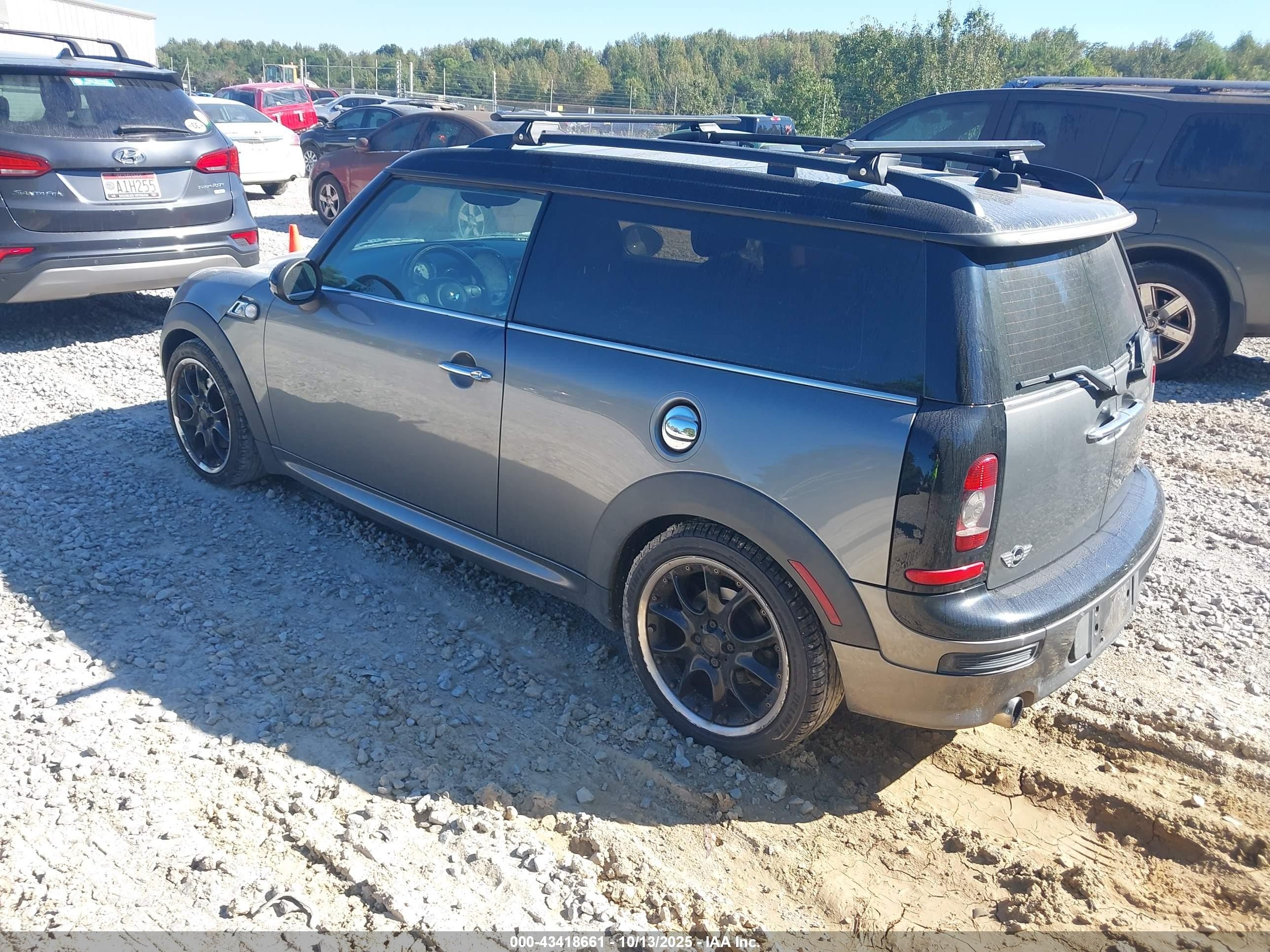2010 Mini Cooper S Clubman   Gray vin: WMWMM3C58ATZ33138