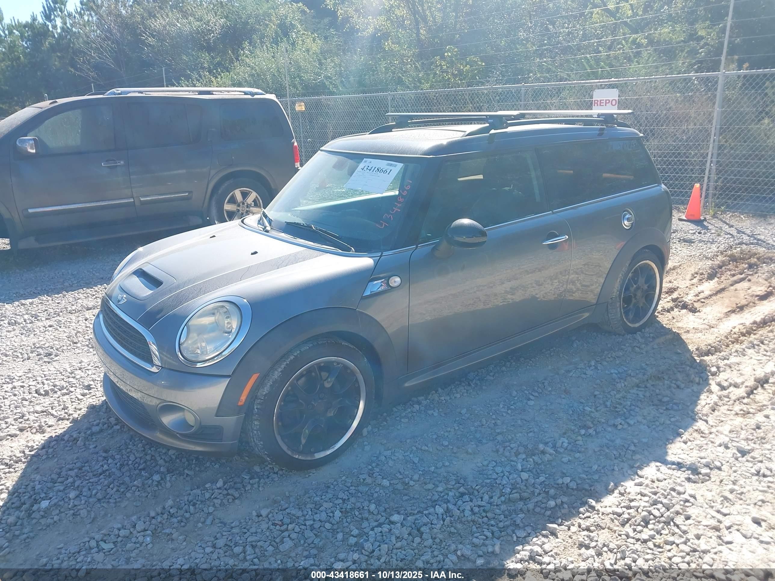 2010 Mini Cooper S Clubman   Gray vin: WMWMM3C58ATZ33138