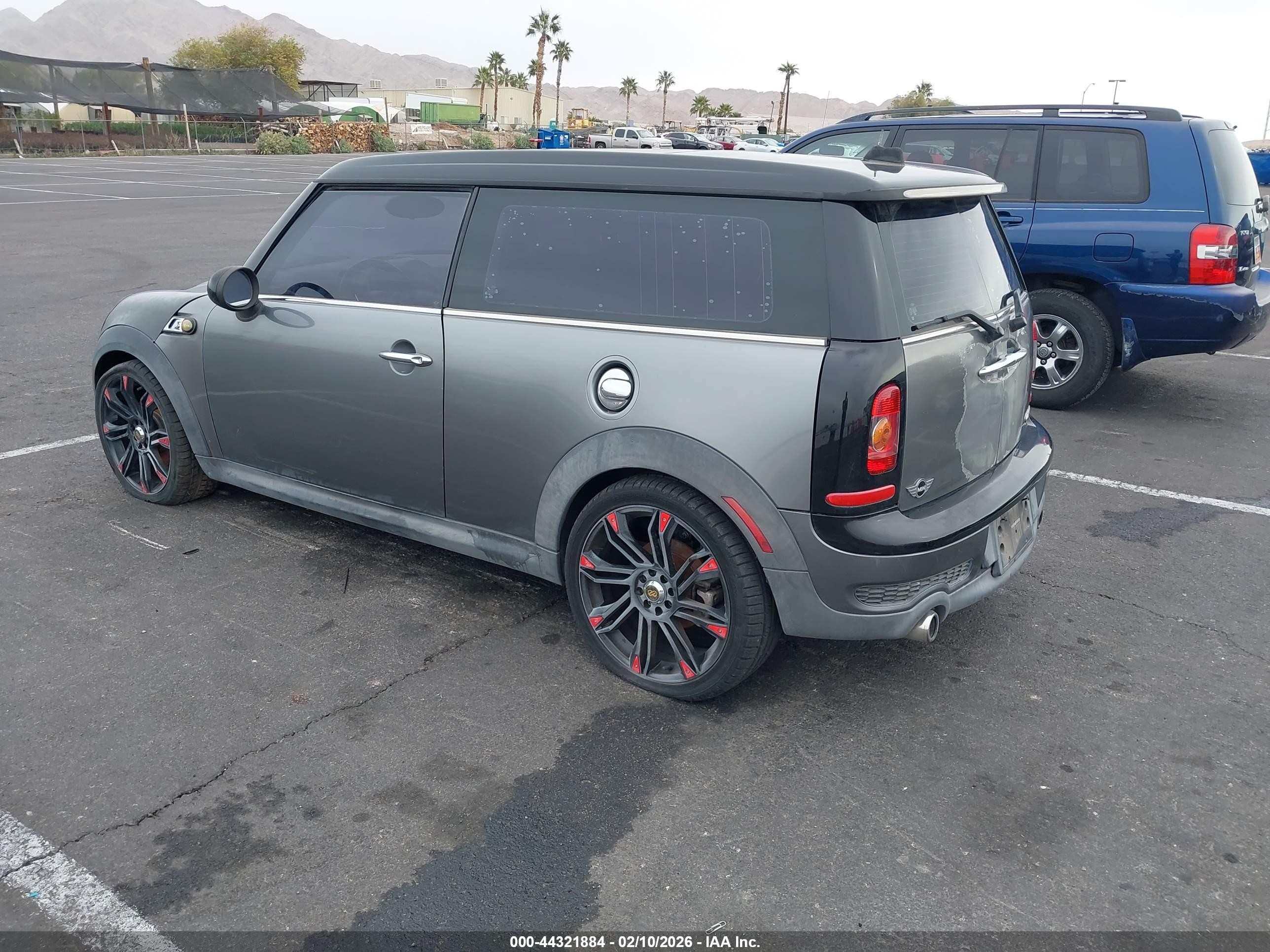 2010 Mini Cooper S Clubman   Gray vin: WMWMM3C5XATP93805