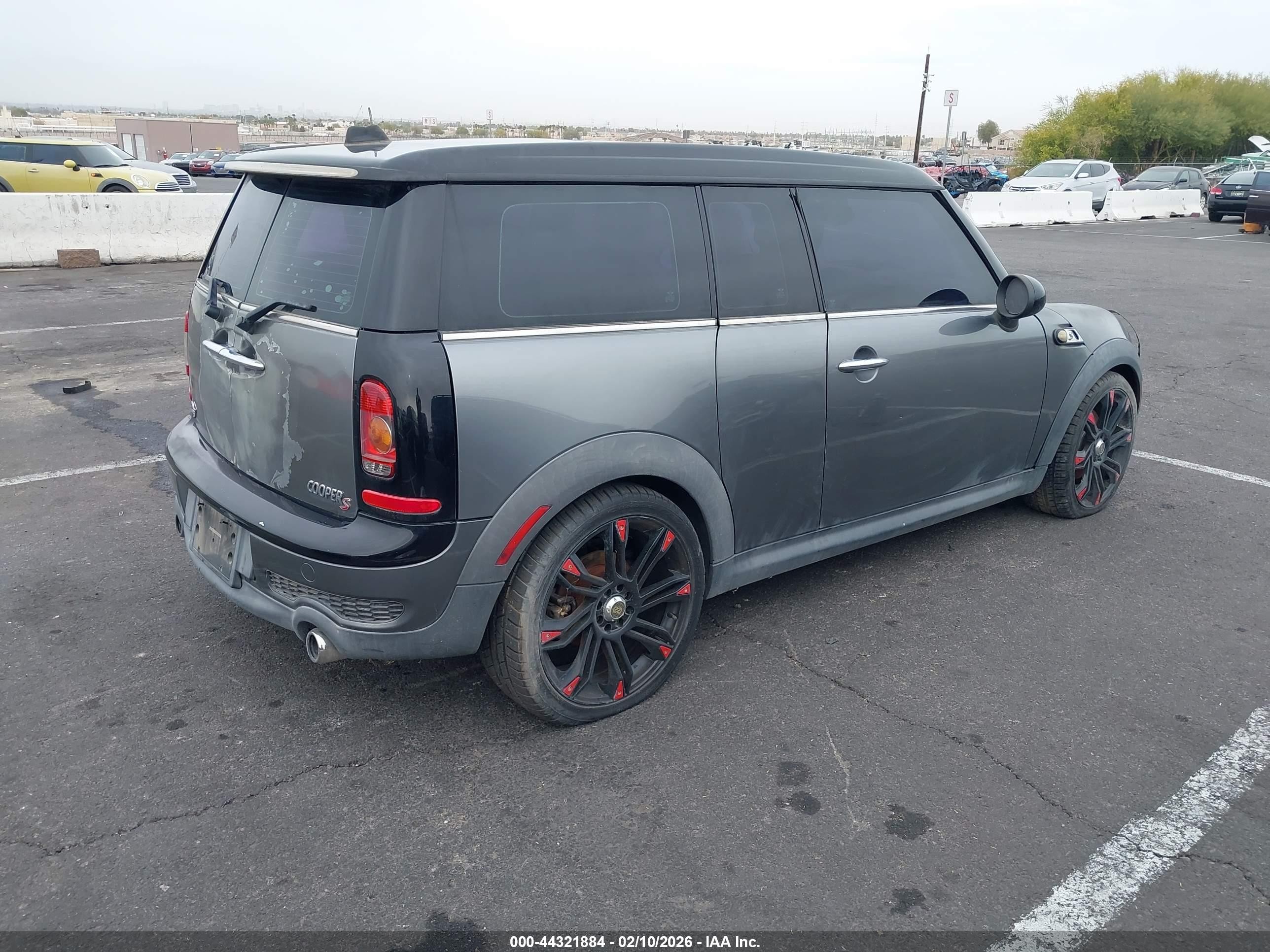 2010 Mini Cooper S Clubman   Gray vin: WMWMM3C5XATP93805