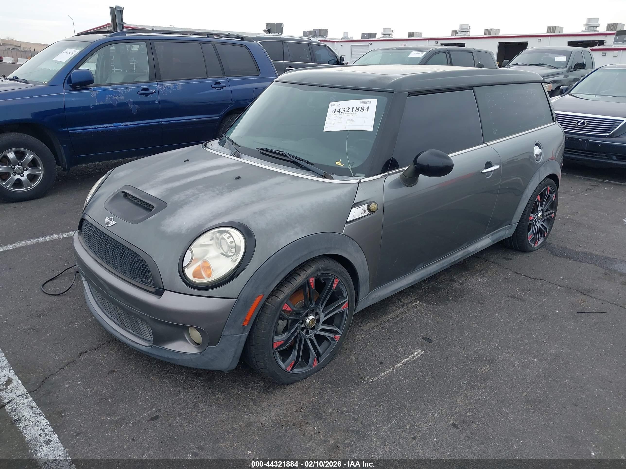 2010 Mini Cooper S Clubman   Gray vin: WMWMM3C5XATP93805