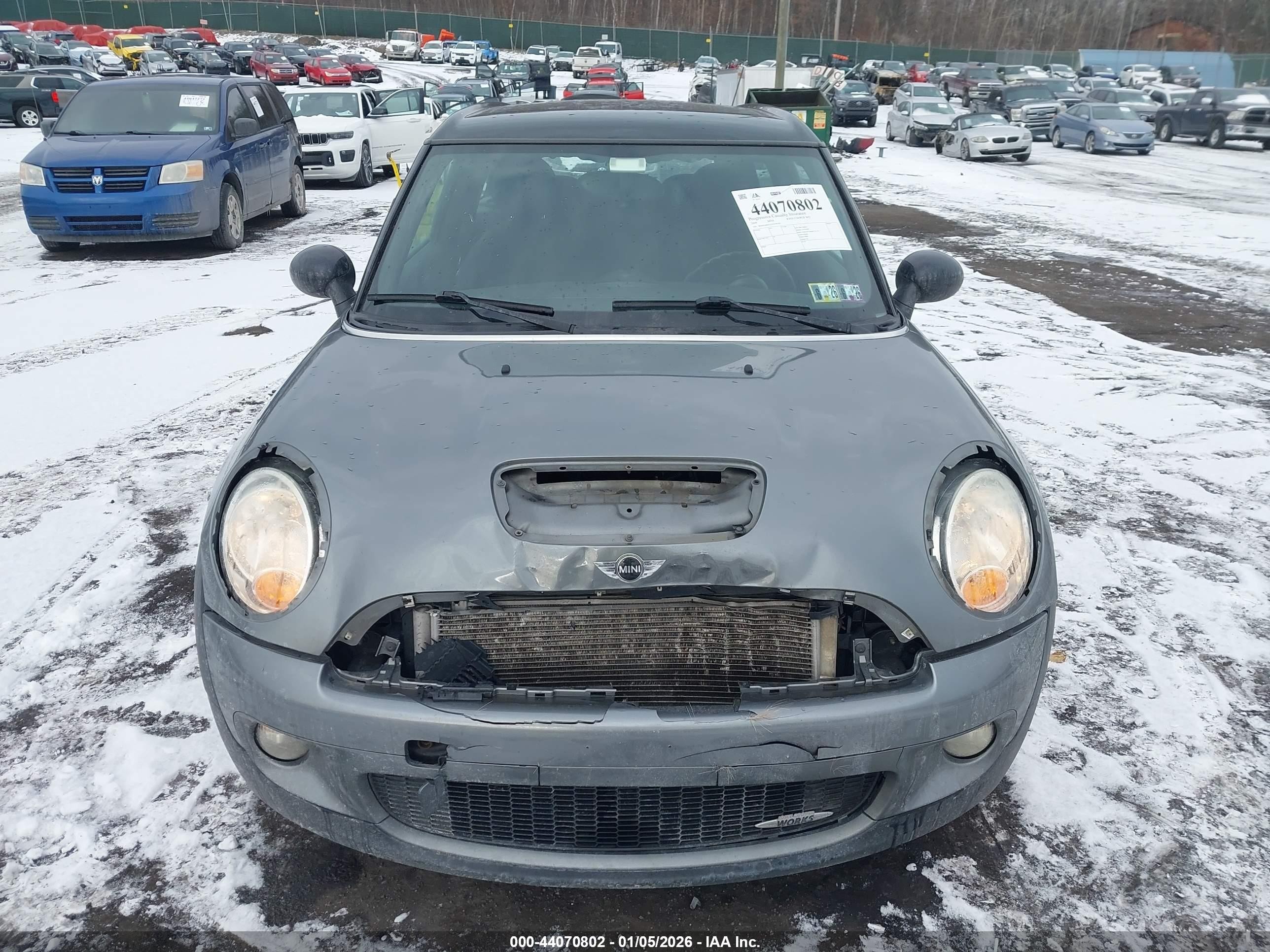 2009 Mini John Cooper Works Clubman   Gray vin: WMWMM93529TF99383
