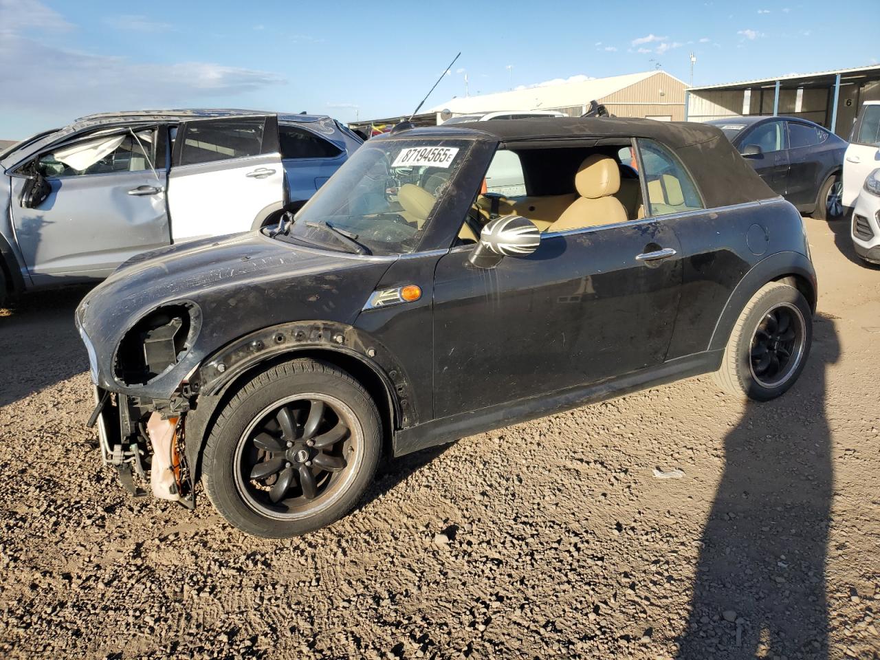 2009 Mini Cooper Black vin: WMWMR33579TJ93532