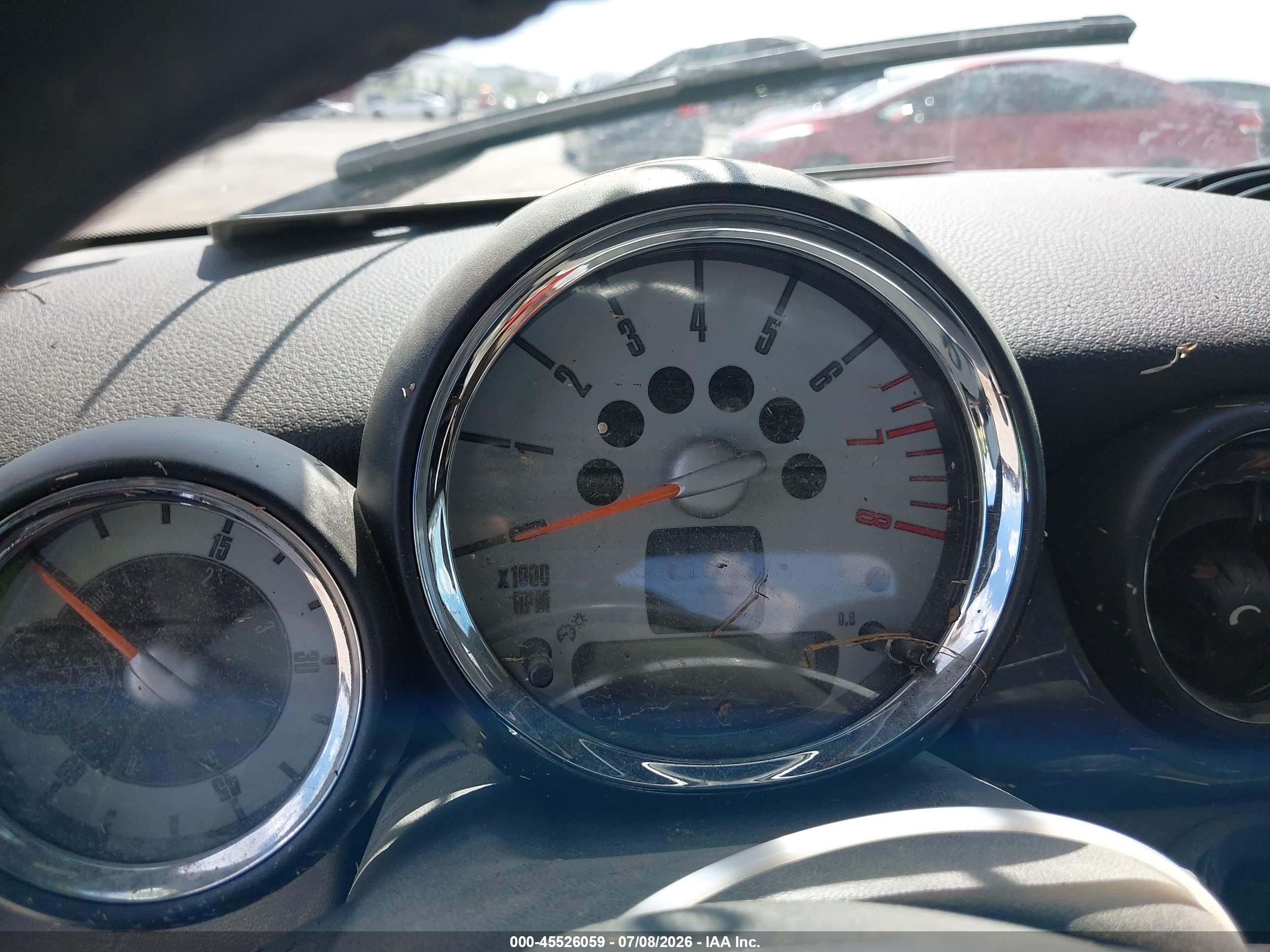 2009 Mini Cooper   Синий vin: WMWMR33579TU95046
