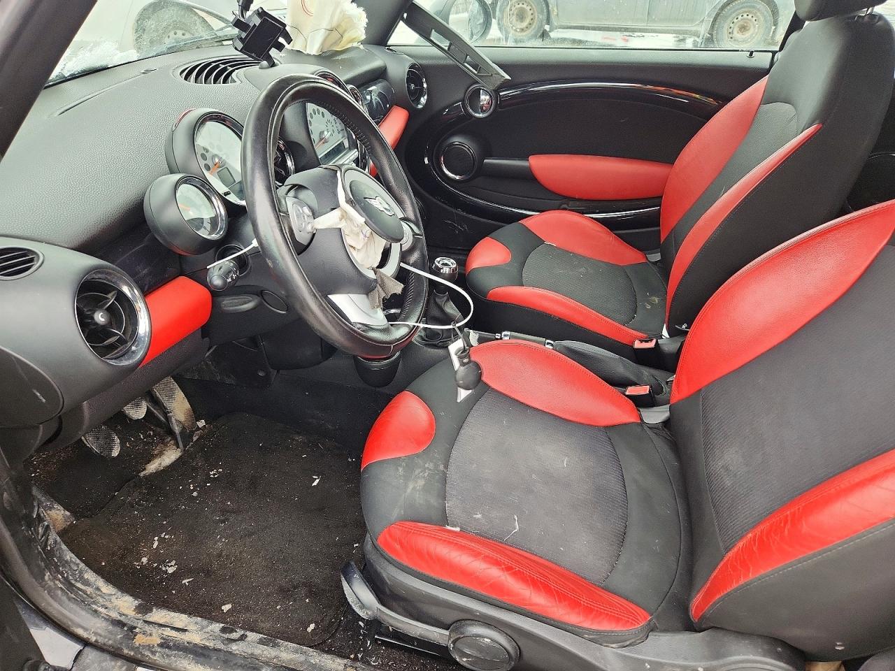 2010 Mini Cooper Charcoal vin: WMWMR3C50ATZ19641