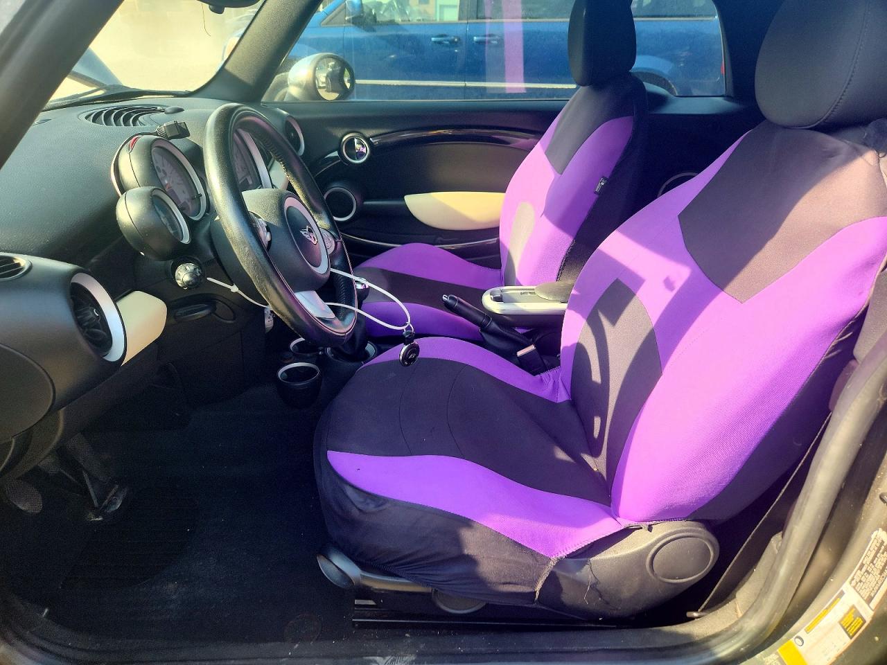 2010 Mini Cooper Purple vin: WMWMR3C56ATZ18901
