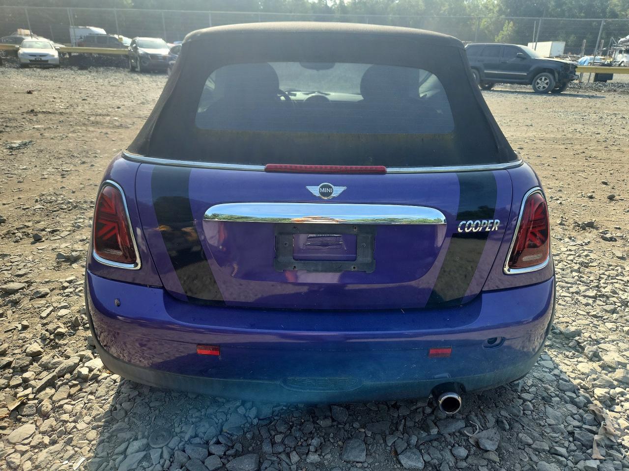 2010 Mini Cooper Purple vin: WMWMR3C56ATZ18901