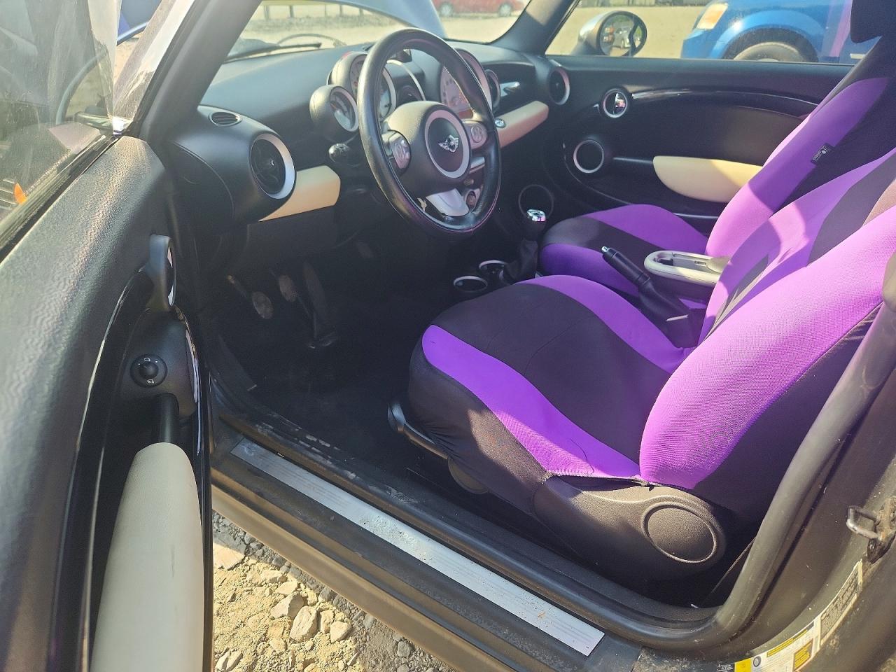 2010 Mini Cooper Purple vin: WMWMR3C56ATZ18901