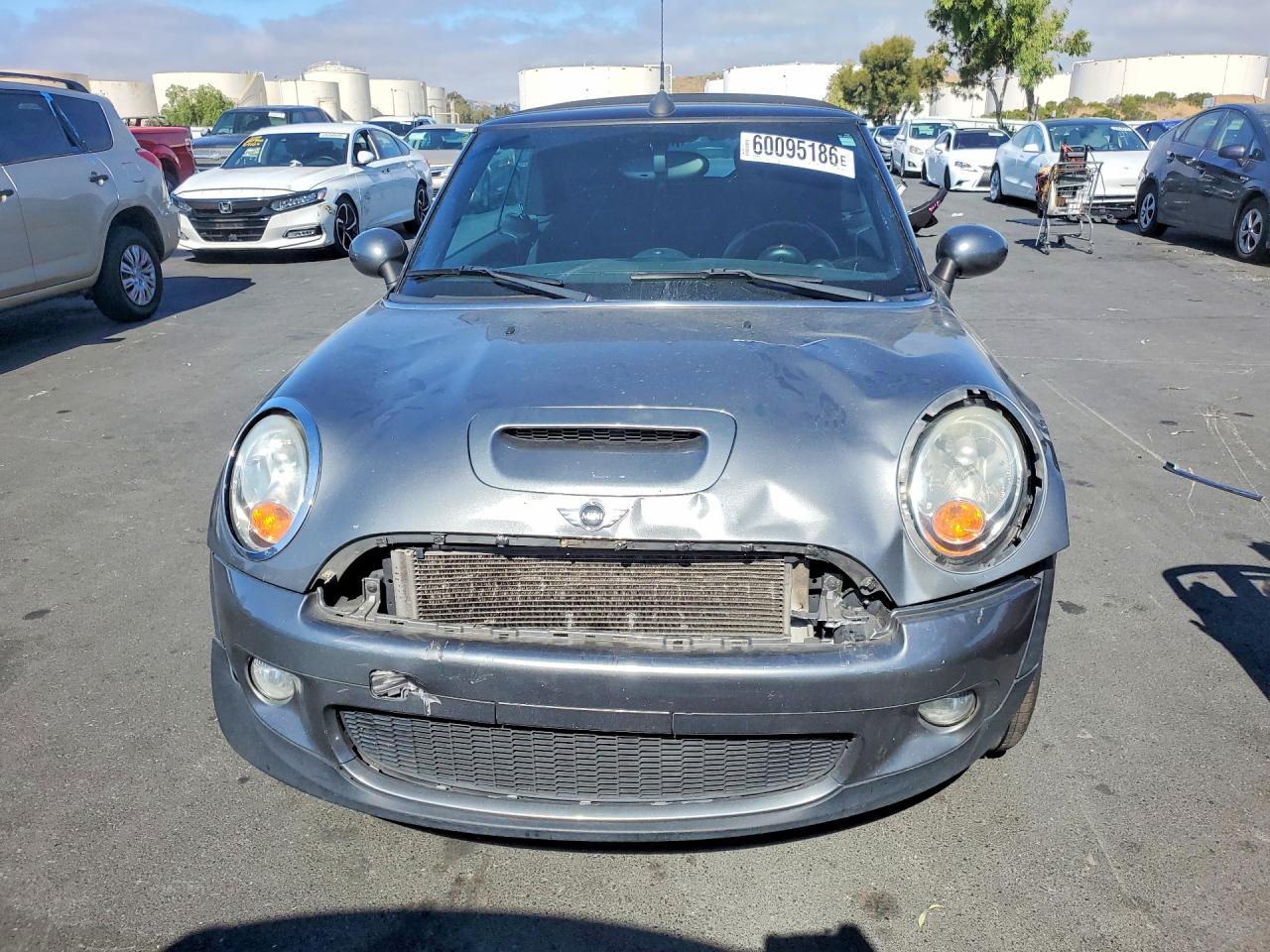 2009 Mini Cooper S Gray vin: WMWMS33529TY50239