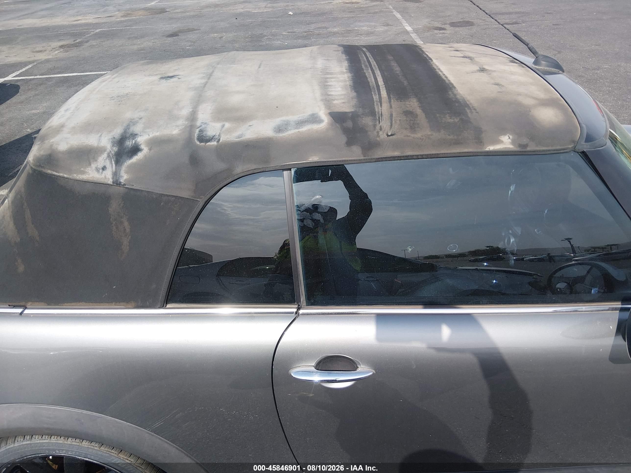 2009 Mini Cooper S   Gray vin: WMWMS33569TY50244