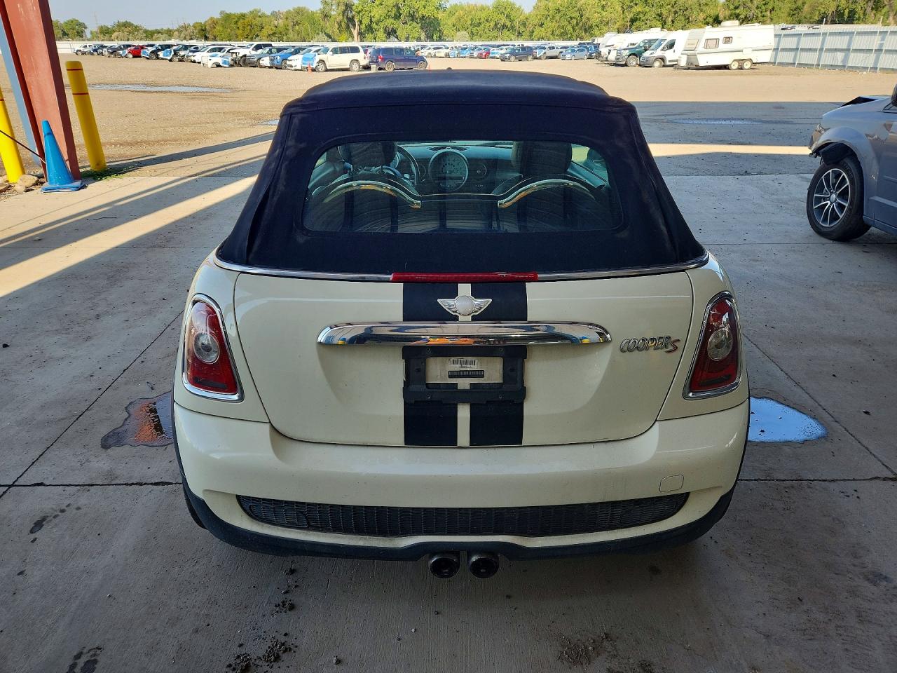 2010 Mini Cooper S Cream vin: WMWMS3C50ATZ84848